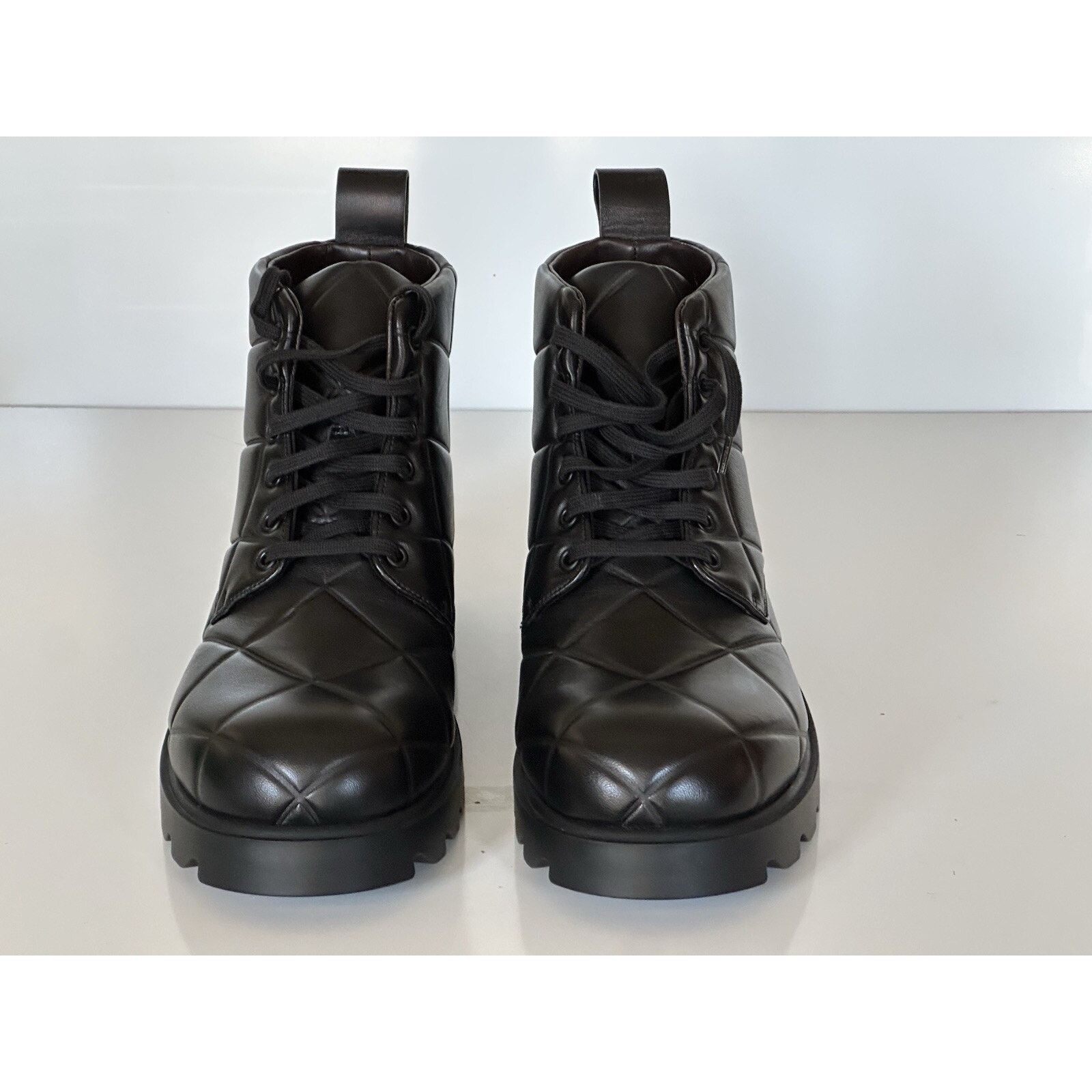 Bottega Veneta Bottega Veneta Padded Leather Lace-up Ankle Boots 10 708999 Size US 10 / EU 43 - 15 Thumbnail