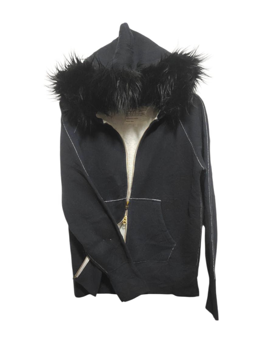 Japanese Brand Dessin Japan double Zip fur hoodie LGB style Size US M / EU 48-50 / 2 - 1 Thumbnail