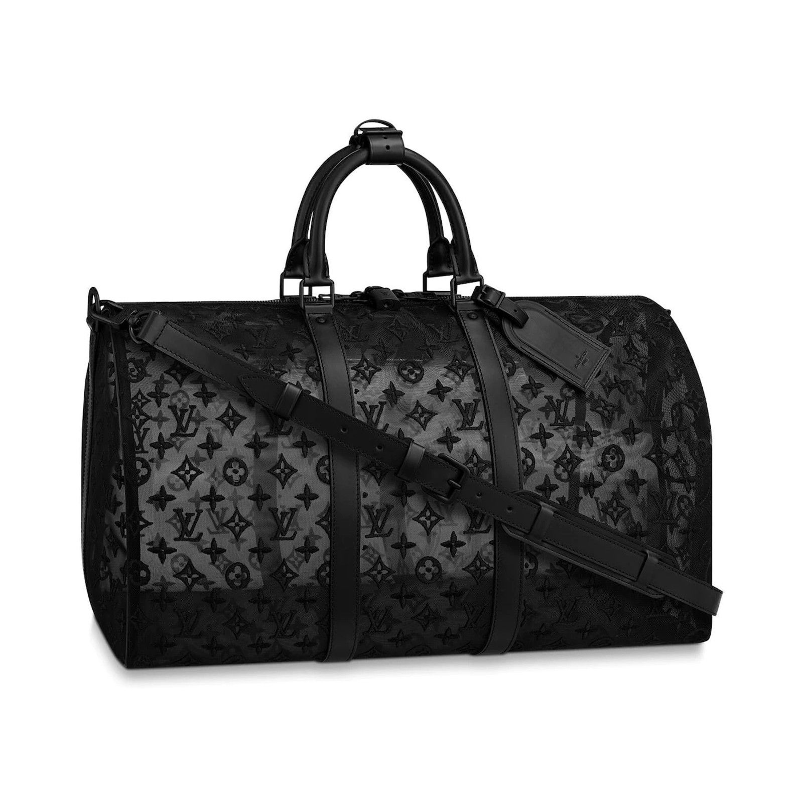 Louis Vuitton Louis Vuitton Keepall Bandouliere Mesh Through Travel Bag Size ONE SIZE - 1 Thumbnail