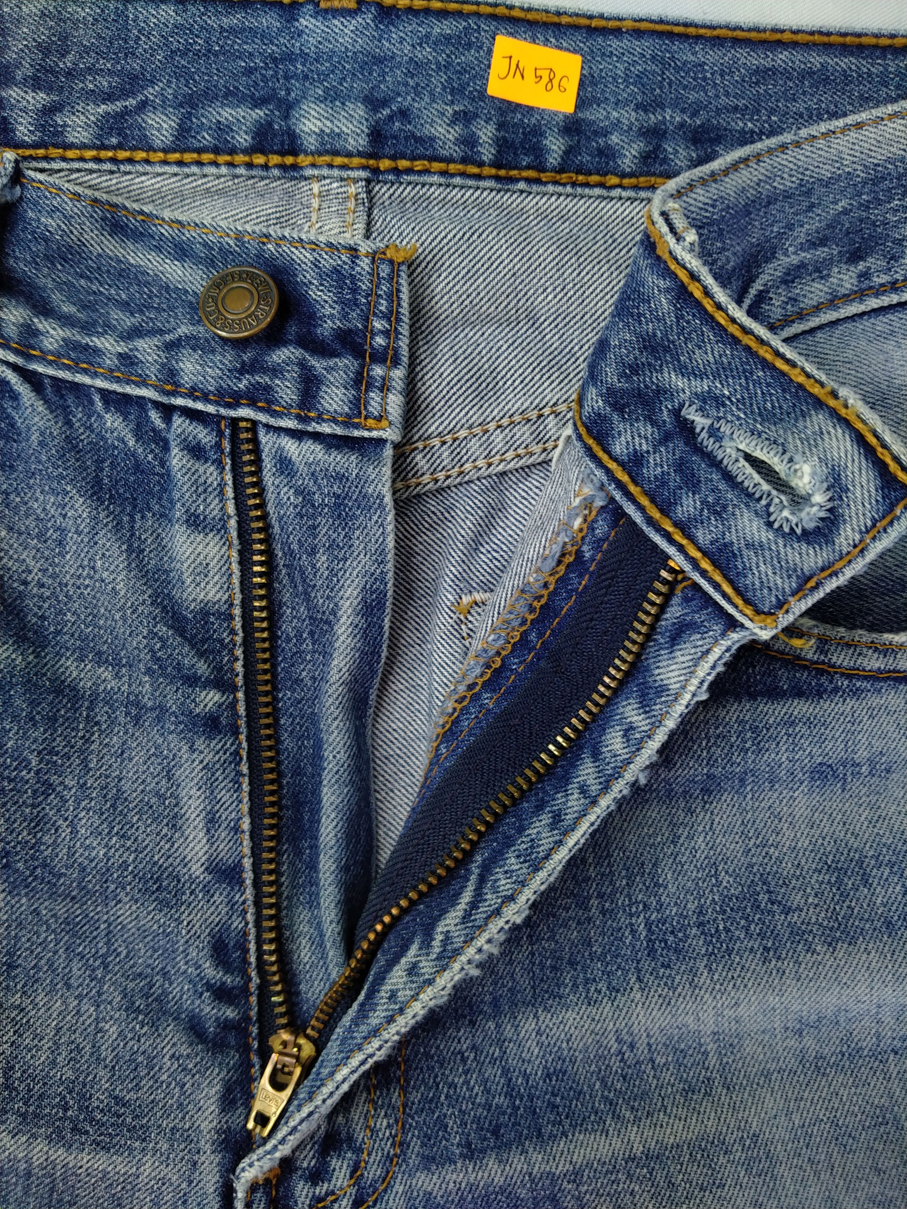 Levi's Vintage Levi's 508 Distressed Blue 30x29 Denim -JN586 Size US 32 / EU 48 - 6 Thumbnail