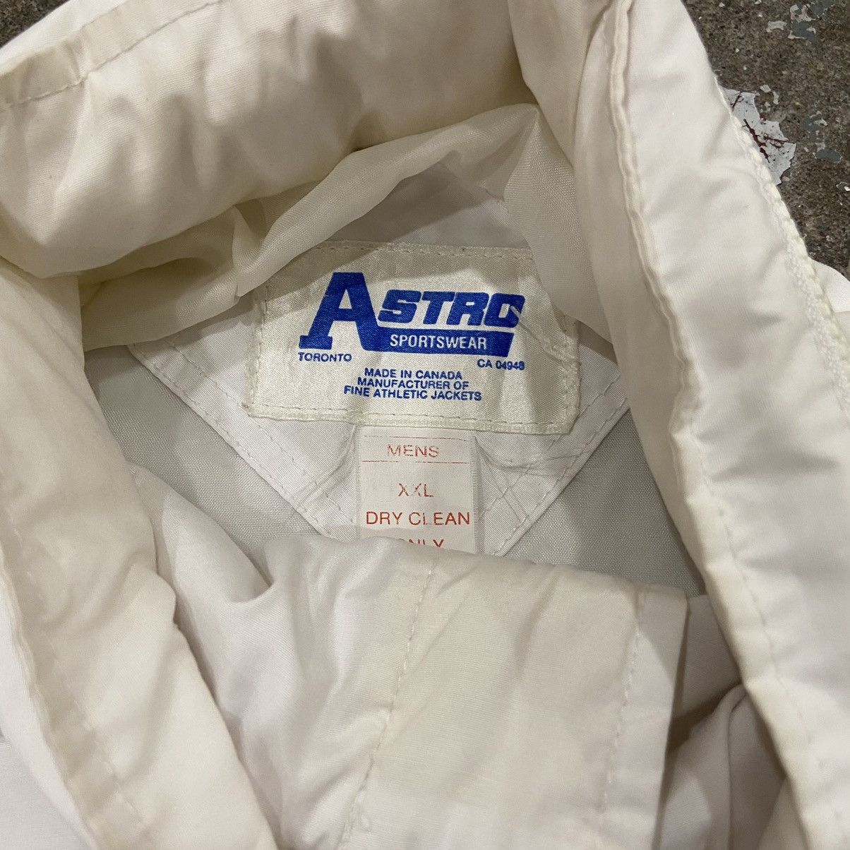Burlington × Vintage Vintage 1980s White Boxy Jacket Size US XL / EU 56 / 4 - 4 Thumbnail