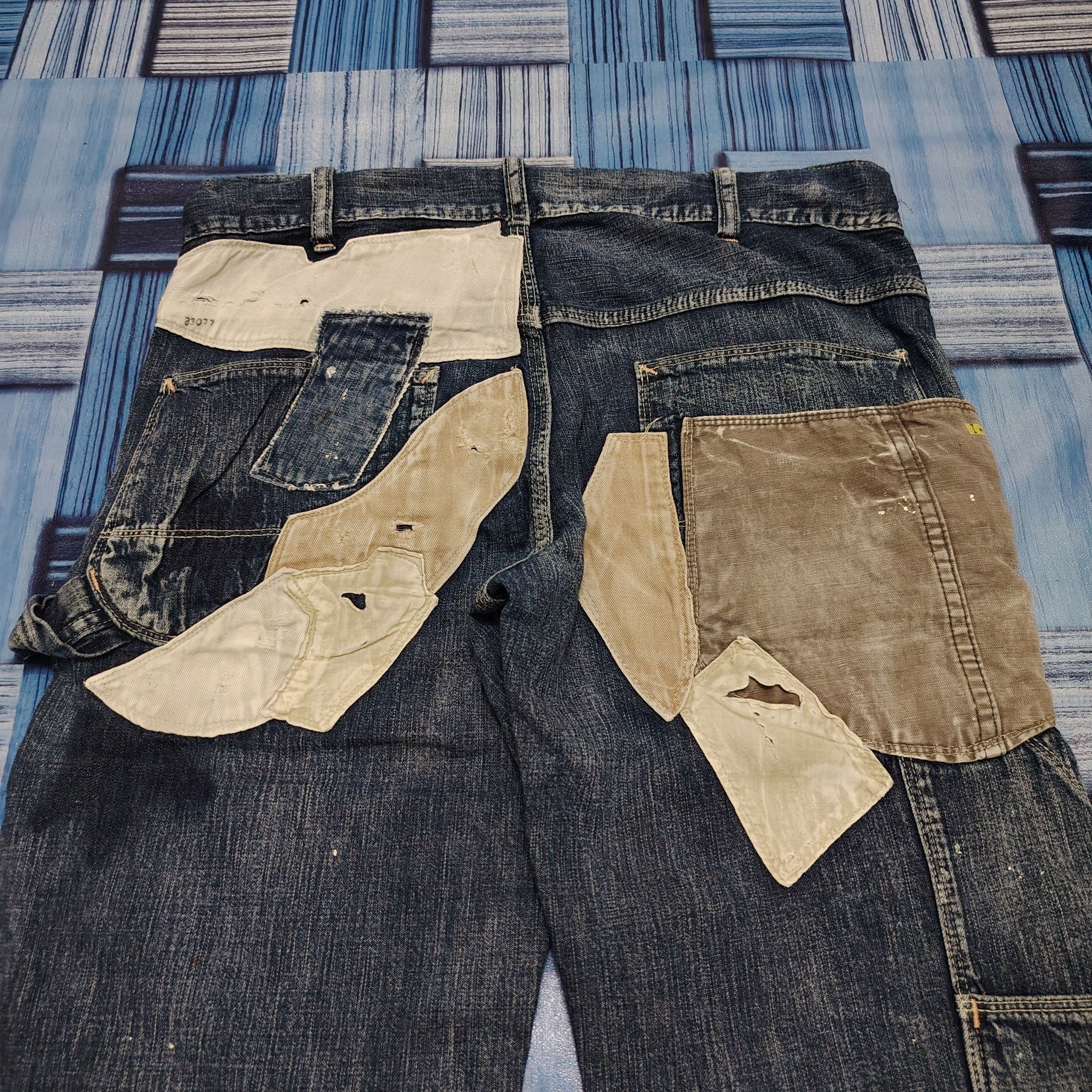 Kapital Kountry 💥Insane💥 Vtg Denim & Dungaree Patchwork design soft denim Size US 30 / EU 46 - 17 Thumbnail