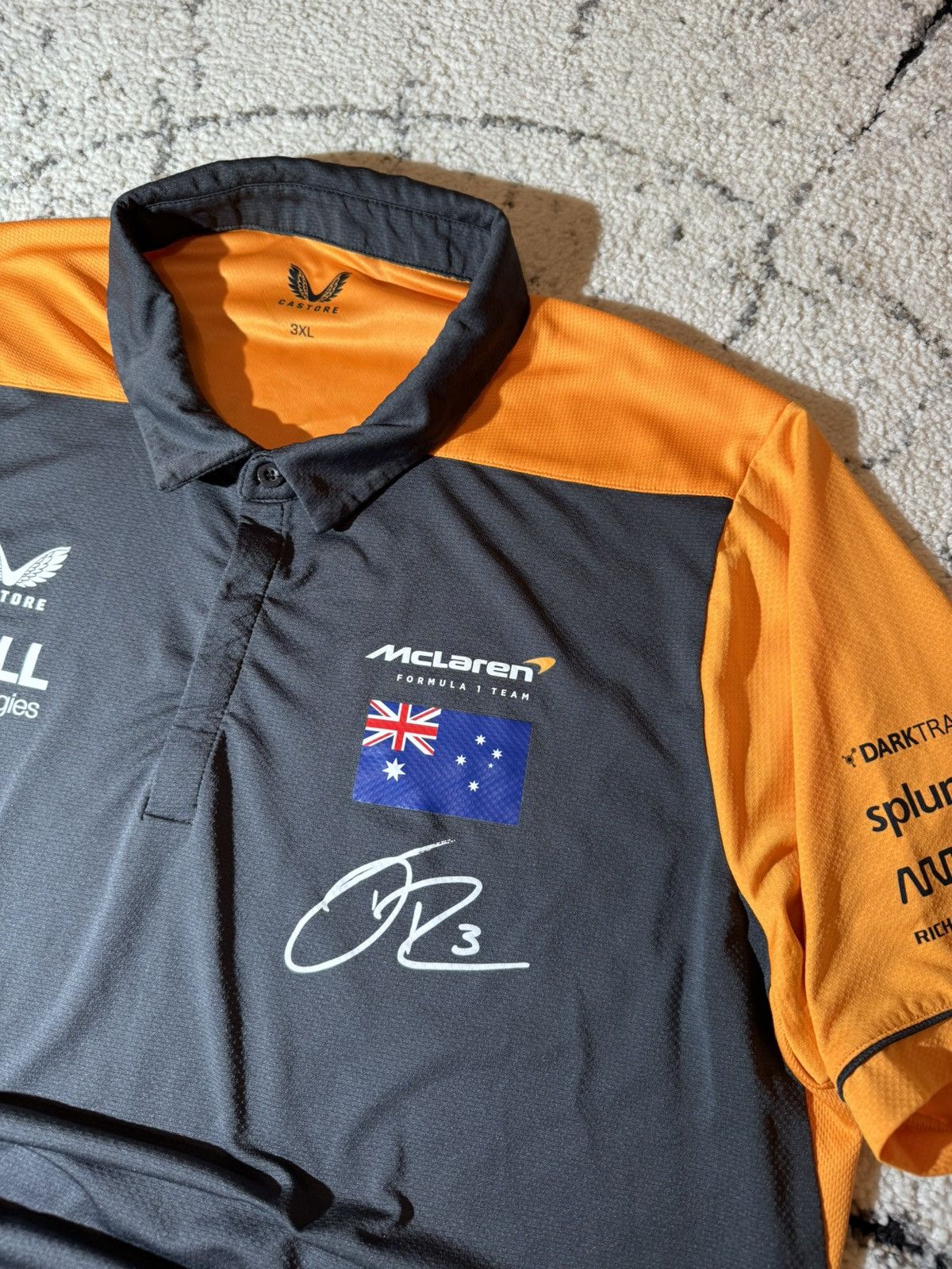Formula 1 × Malcolm McLaren McLaren Rormula 1 Team Ricciardo #3 Castore F-1 Team 3XL sz Size US XXL / EU 58 / 5 - 6 Thumbnail