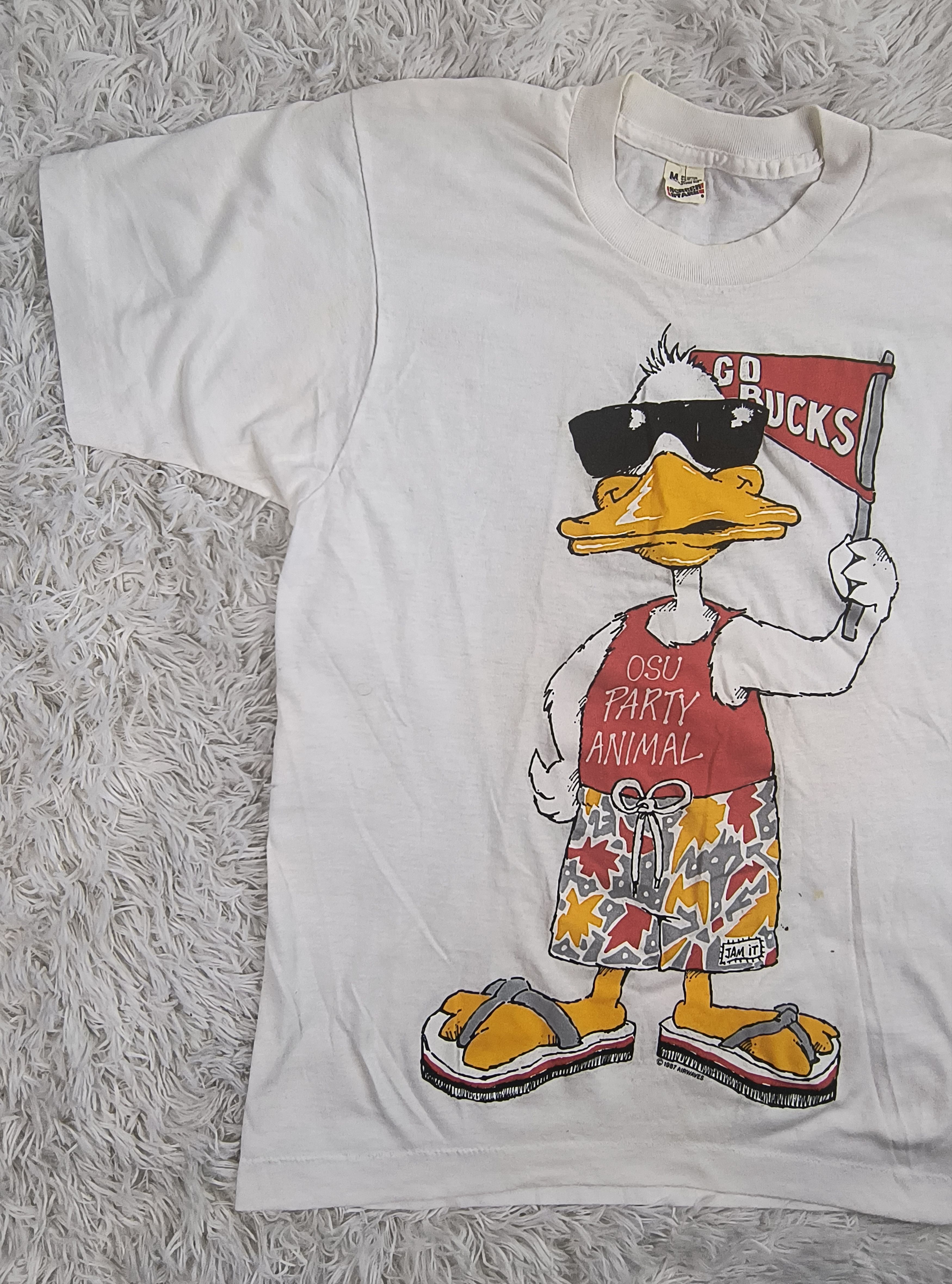 Other Go bucks OSU Party Animal duck 1987 tee Size US M / EU 48-50 / 2 - 3 Thumbnail