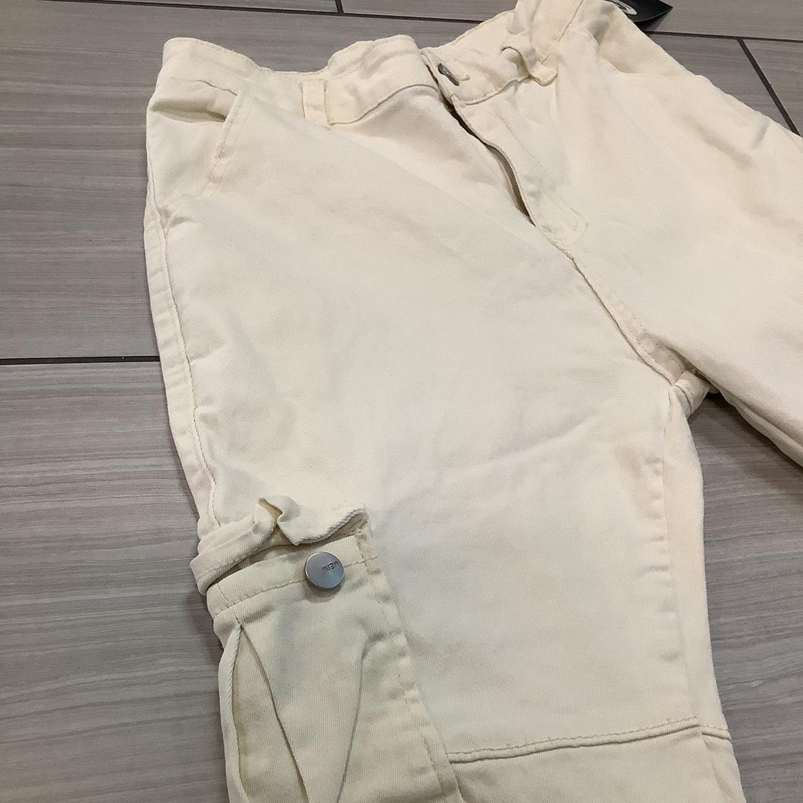 Other Womens vanilla color cargo pants Size 28" / US 6 / IT 42 - 3 Thumbnail