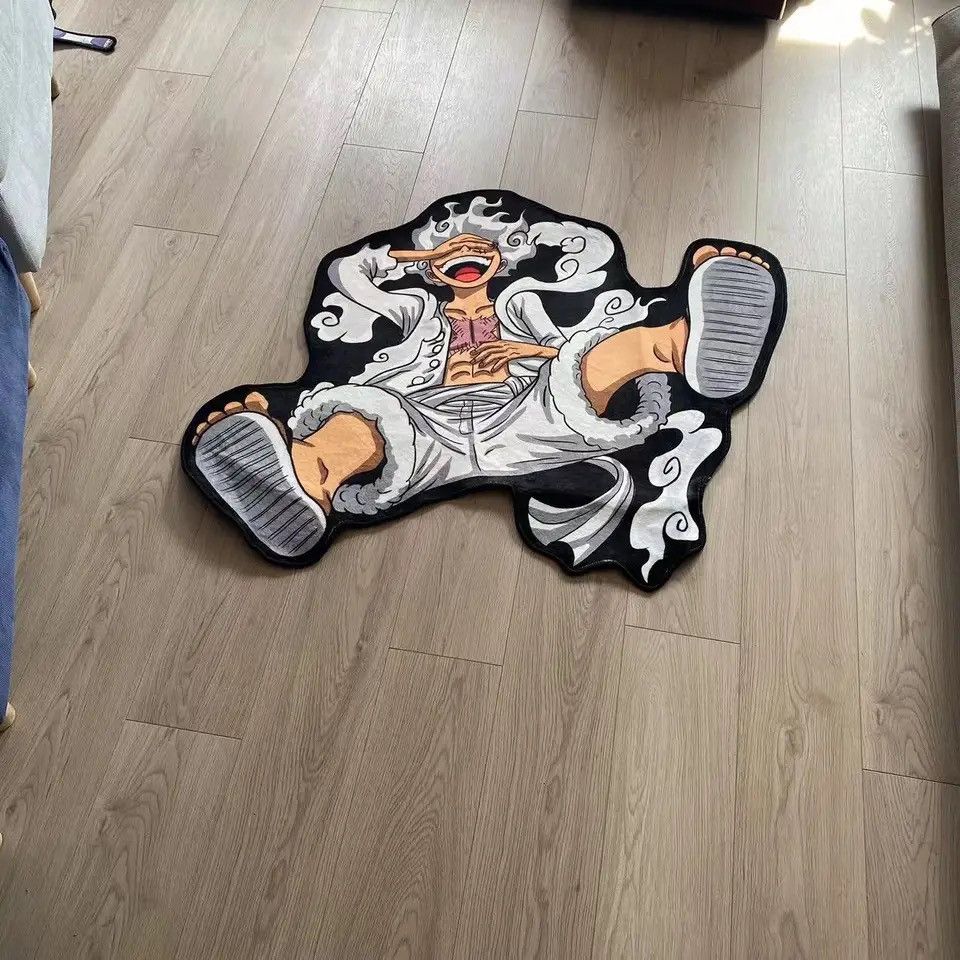 Japanese Brand Luffy Carpet Soft Tufted Rug Cute Size ONE SIZE - 2 Thumbnail