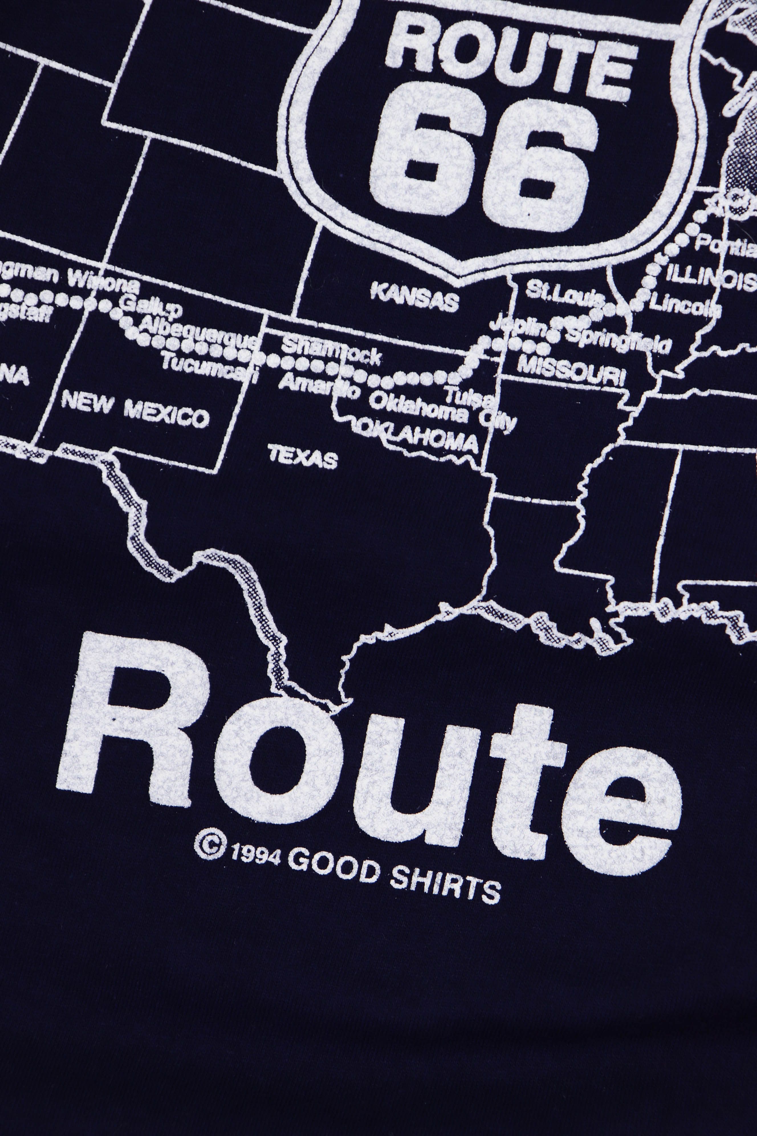 Route 66 ©1994 Vintage 90s Made in USA Historic Route 66 T-shirt Tee Size US L / EU 52-54 / 3 - 7 Thumbnail