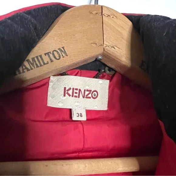 Kenzo Kenzo | Red Down Jacket Size M / US 6-8 / IT 42-44 - 4 Thumbnail