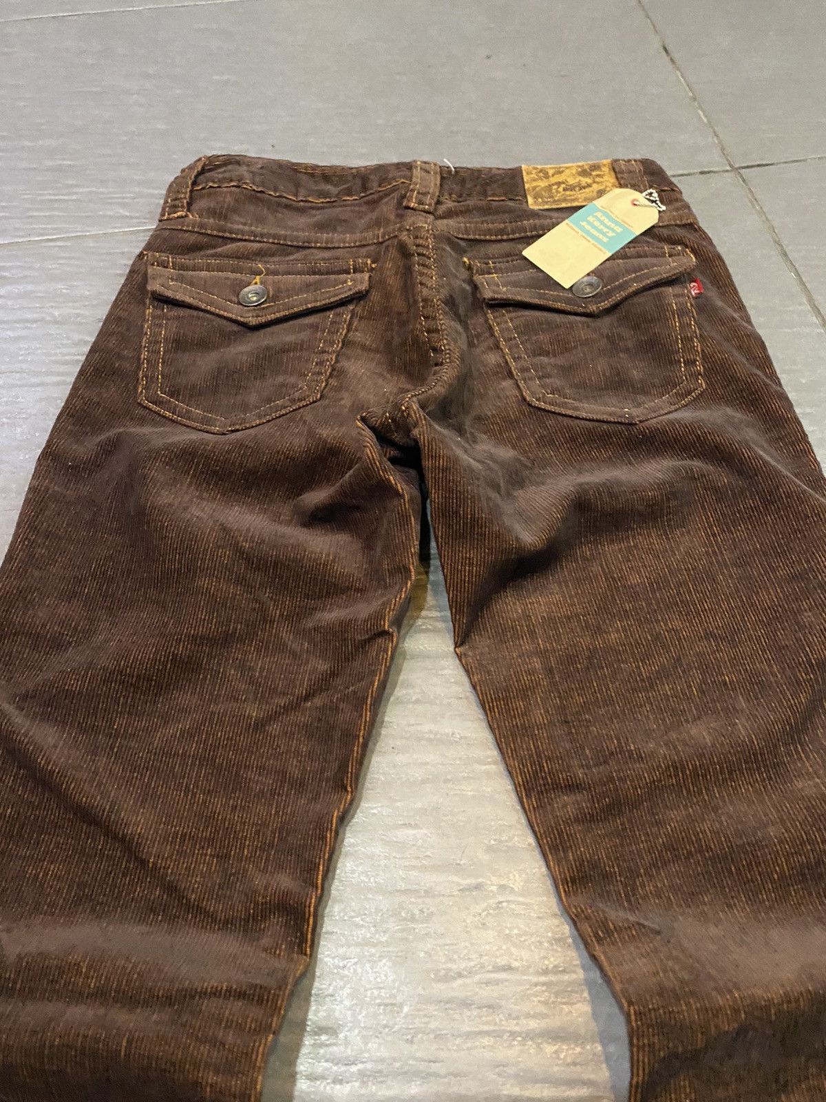 Hysteric Glamour × Japanese Brand × Tornado Mart Flare Anna Kerry corduroy Boot Cut Size 29" - 4 Thumbnail