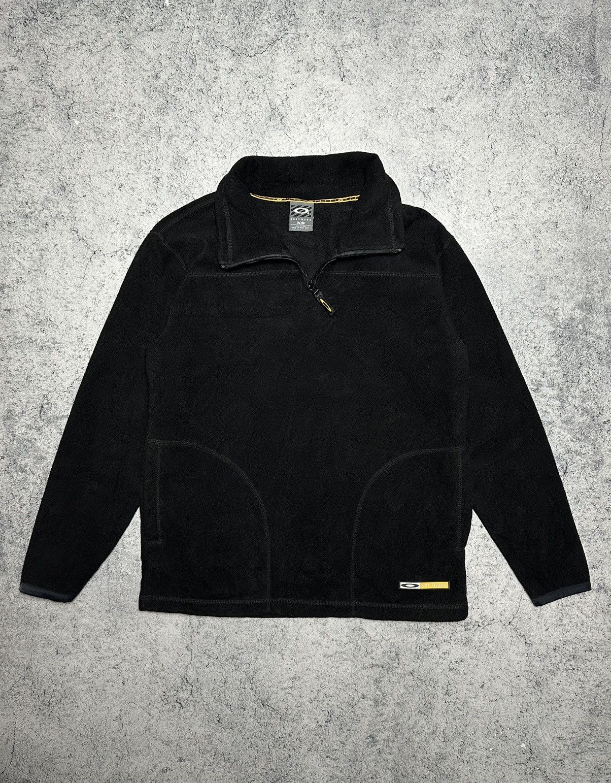 Oakley Vintage Oakley Software 1/4 Zip Fleece Jacket Size US S / EU 44-46 / 1 - 1 Thumbnail