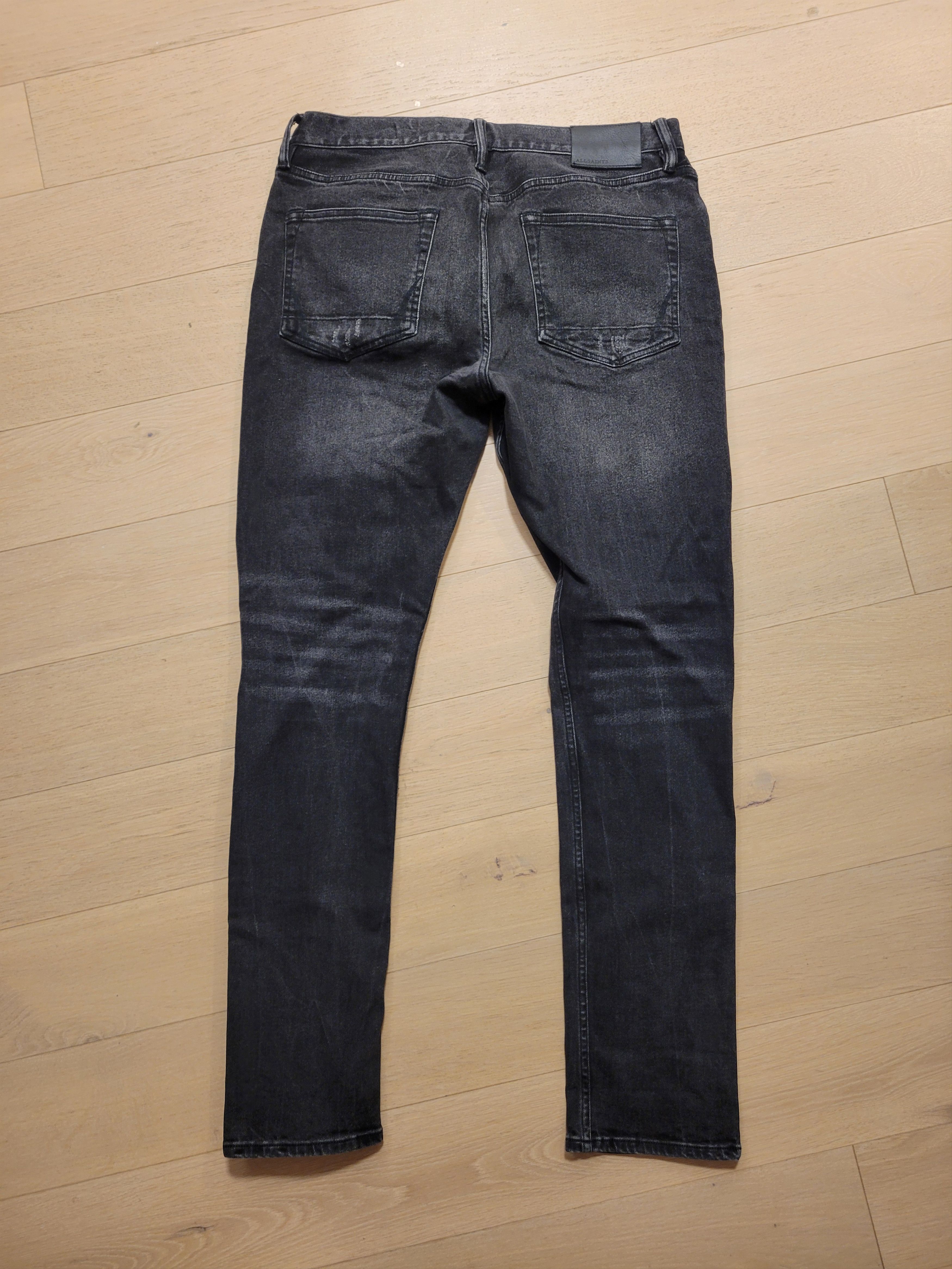 Allsaints Rex Slim Fit Jeans Size US 32 / EU 48 - 2 Thumbnail