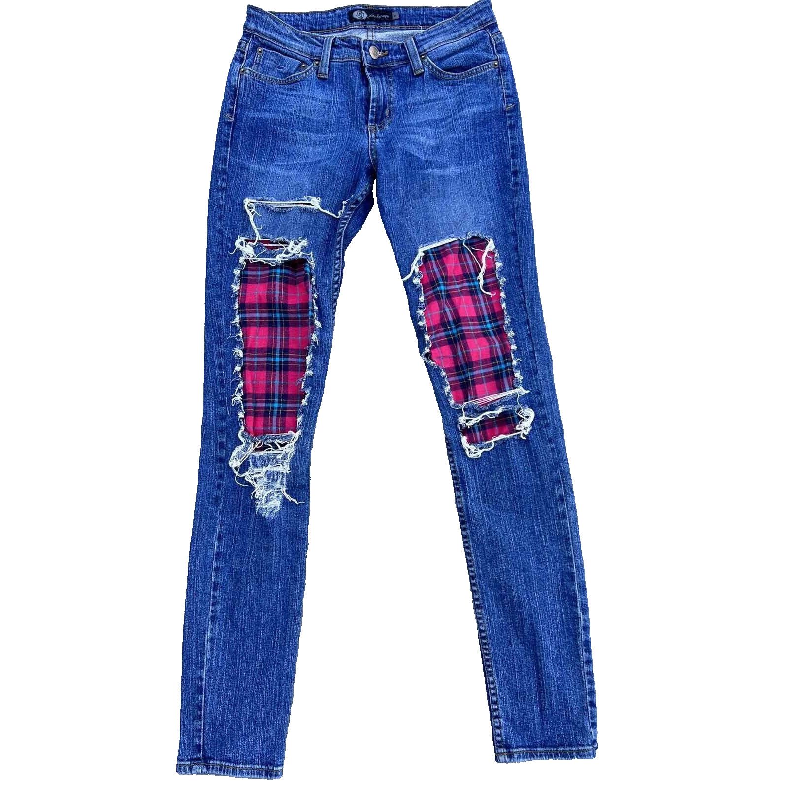 Jet Lag JET John Eshaya USA made Classic Blue Denim Size 6 A000319 Size 28" / US 6 / IT 42 - 1 Thumbnail