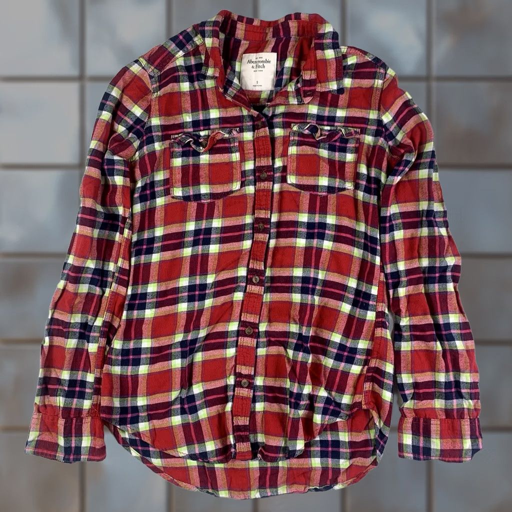 flannel shirt dress abercrombie kelclight on LTK