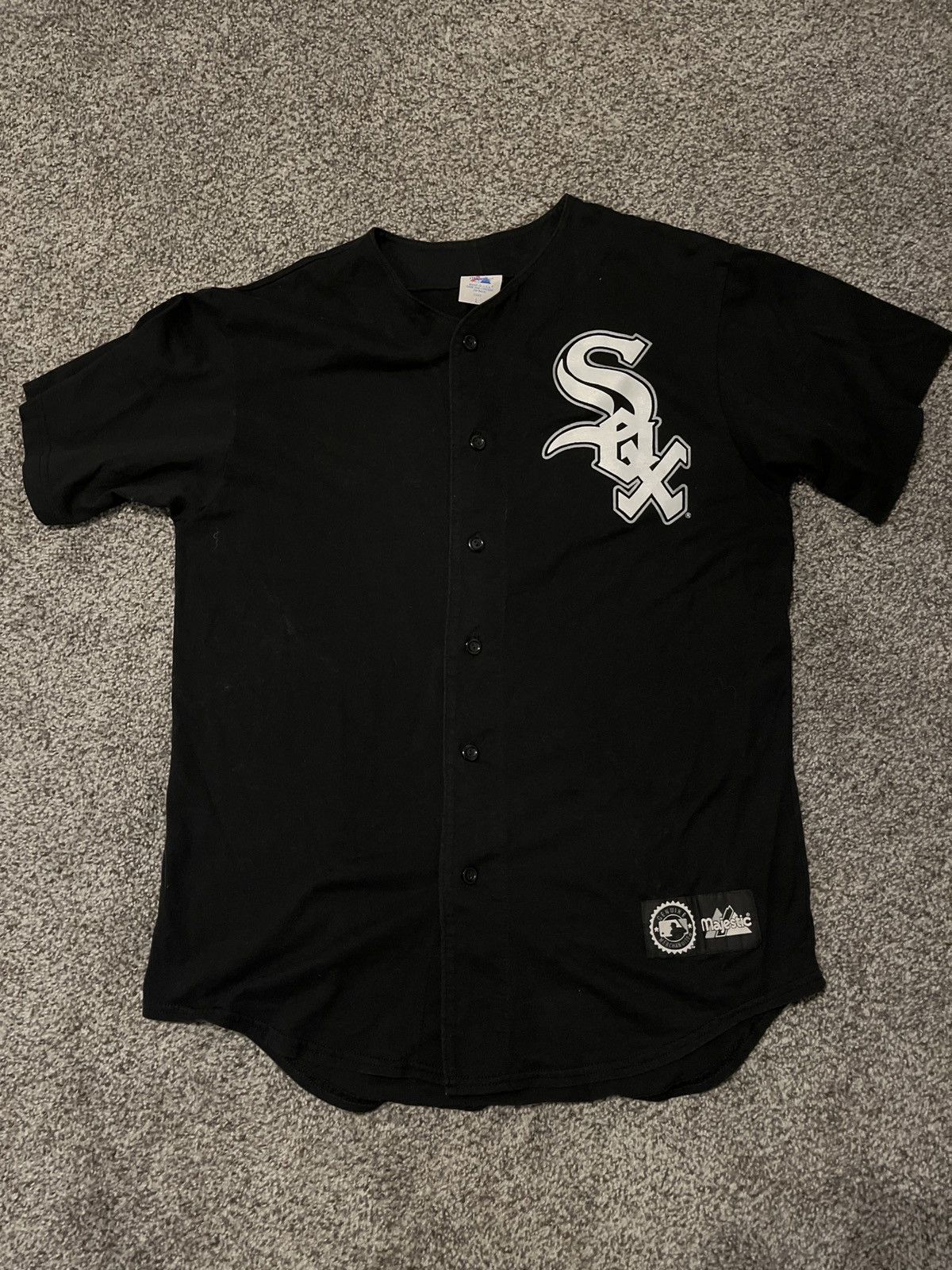 Vintage Vintage White Sox Jersey Size US L / EU 52-54 / 3 - 1 Thumbnail