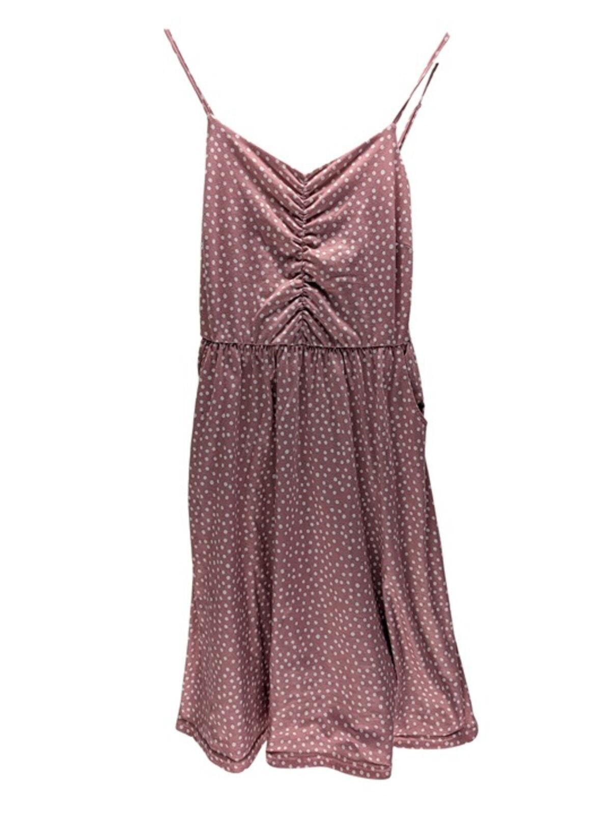 Other Yathon Women’s Pink Polka Dot Midi Dress Spaghetti Pockets S Size S / US 4 / IT 40 - 1 Thumbnail