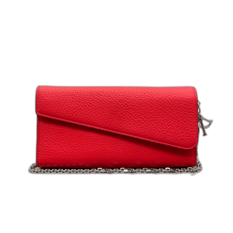 Dior Red Leather Long Handbag-2505