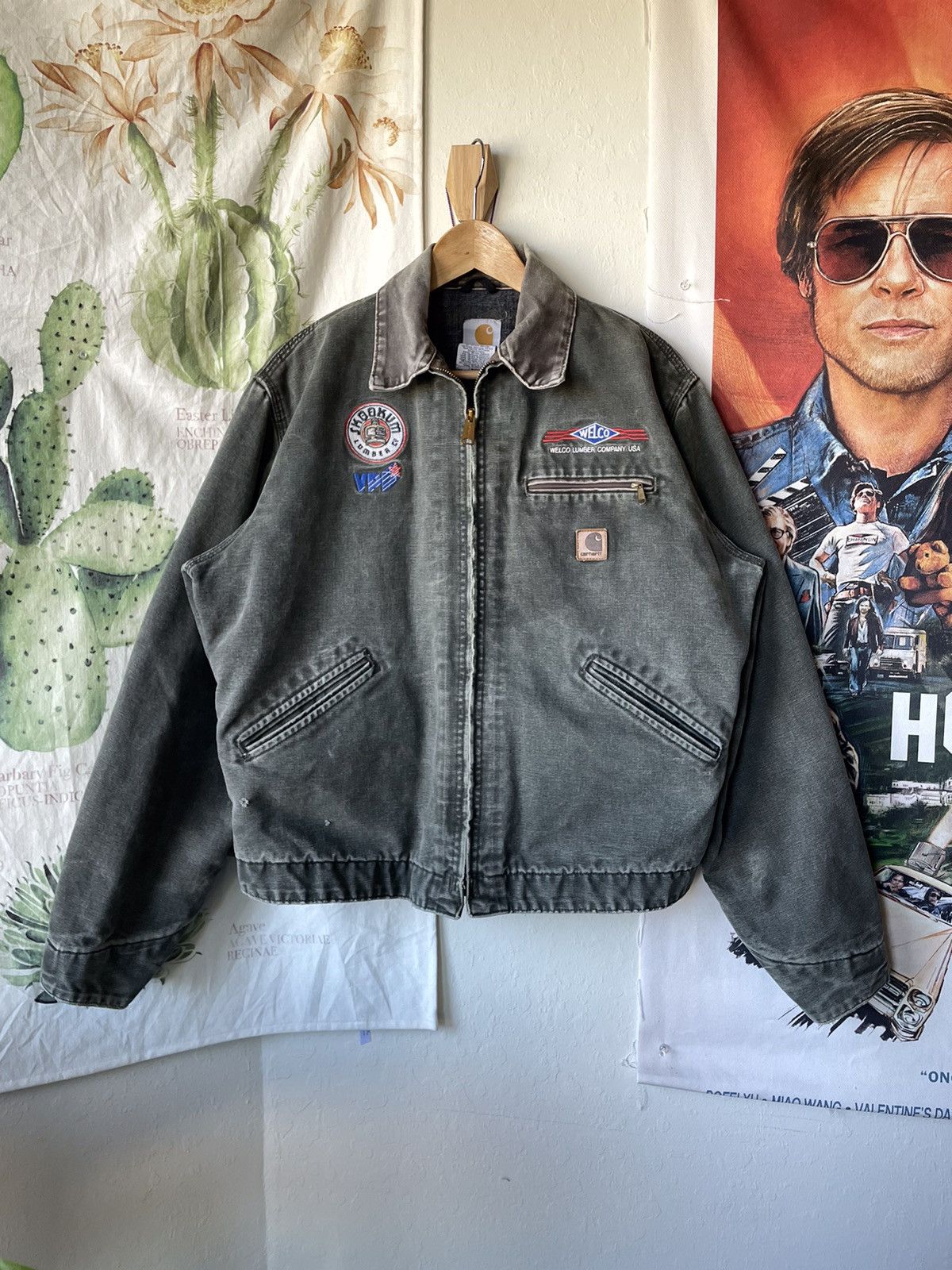 Vintage popular Carhartt detroit jacket