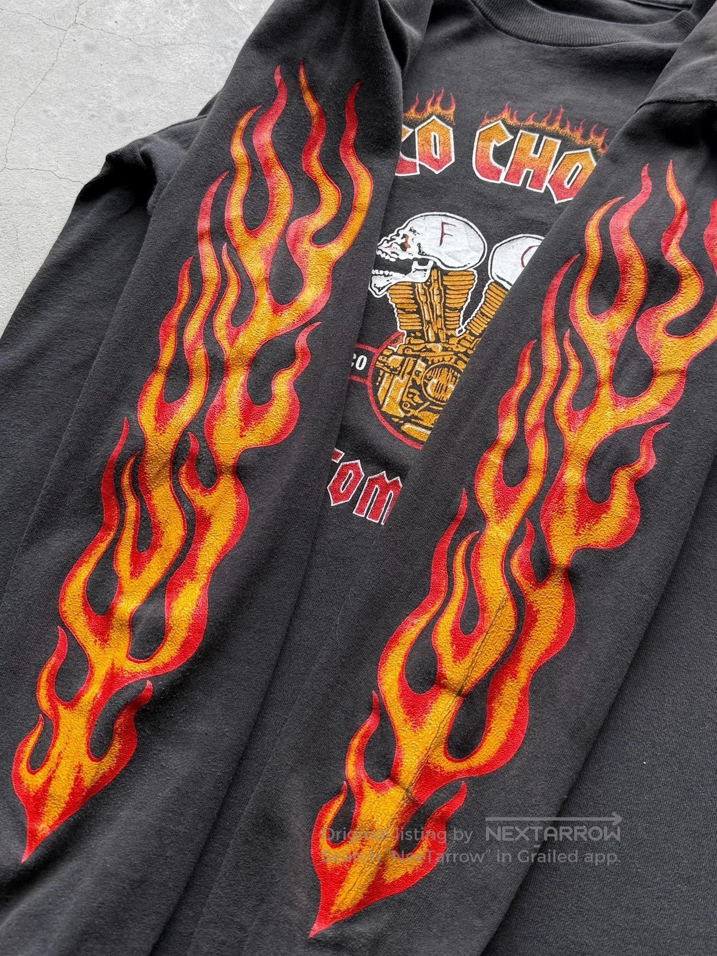 Vintage Vintage 80s Frisco Choppers Long Sleeve Tee. Size US M / EU 48-50 / 2 - 5 Thumbnail