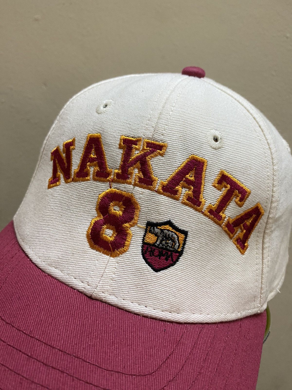 Vintage VERY RARE VINTAGE NAKATA AS ROMA Y2K HAT Size ONE SIZE - 2 Thumbnail