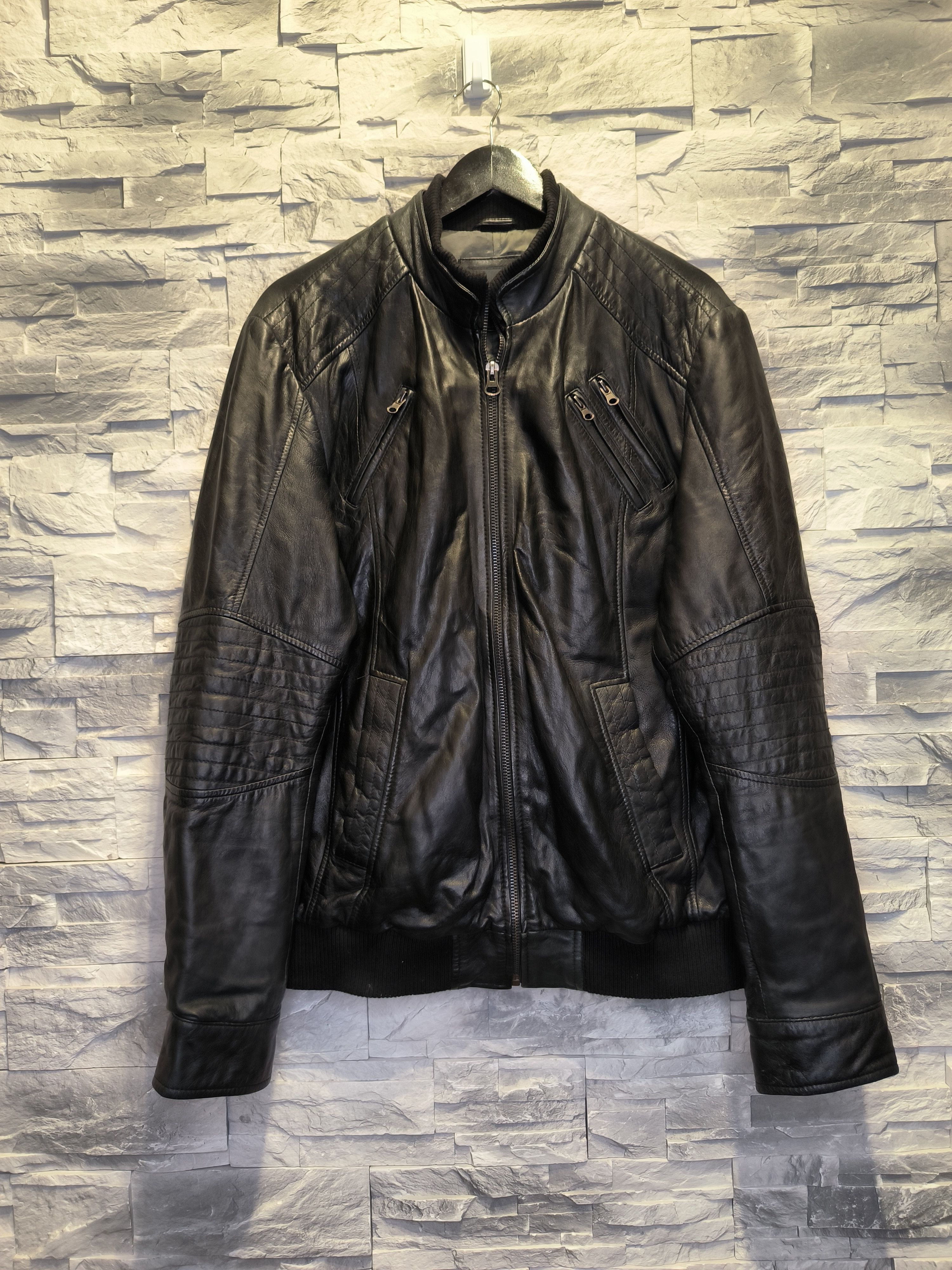 Other Autark Leather Jacket Black Size US L / EU 52-54 / 3 - 1 Thumbnail