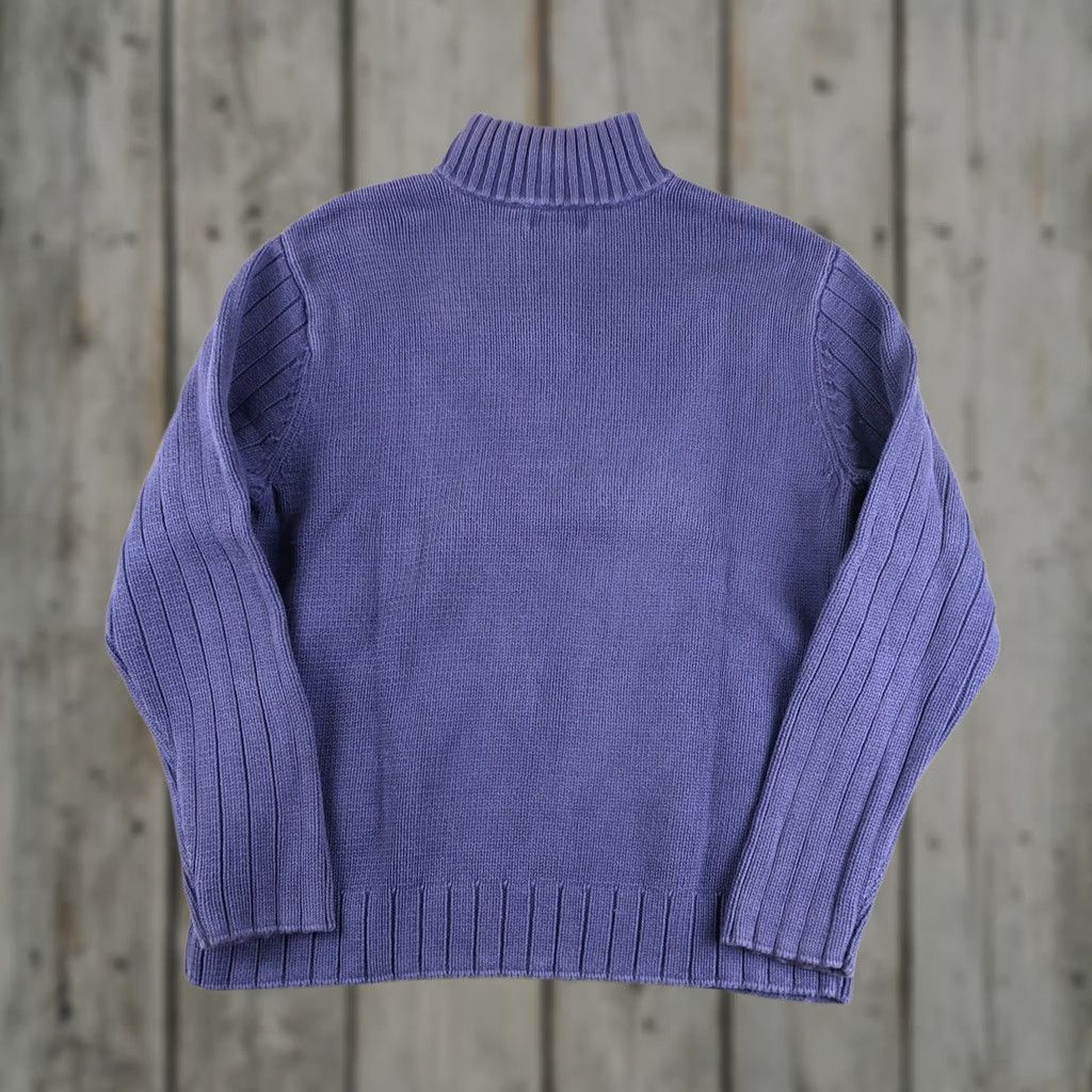 Ralph Lauren Vintage Polo Jeans Co. Ralph Lauren Y2K Men’s XL Knit Blue 1/4 Zip Sweater Shirt Size US XL / EU 56 / 4 - 1 Thumbnail