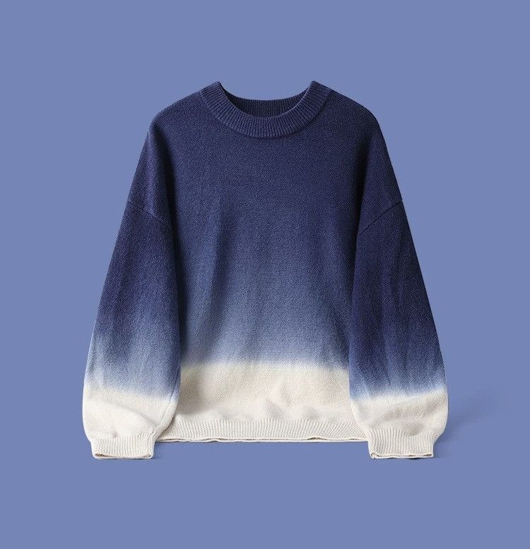 Other Fade-effect Knitted Sweater Size US M / EU 48-50 / 2 - 7 Thumbnail