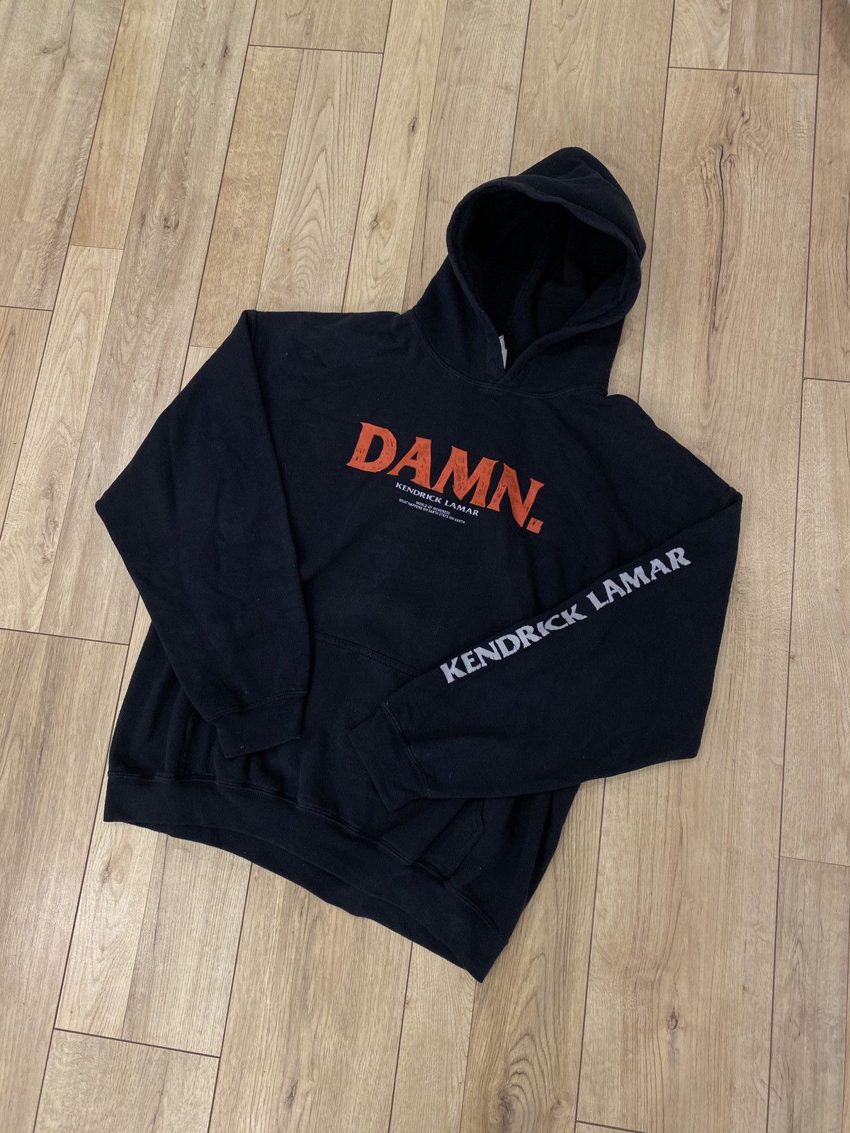 Kendrick Lamar Vintage Vintage Kendrick Lamar Damn Hoodie TDE 2017 Tour Grailed