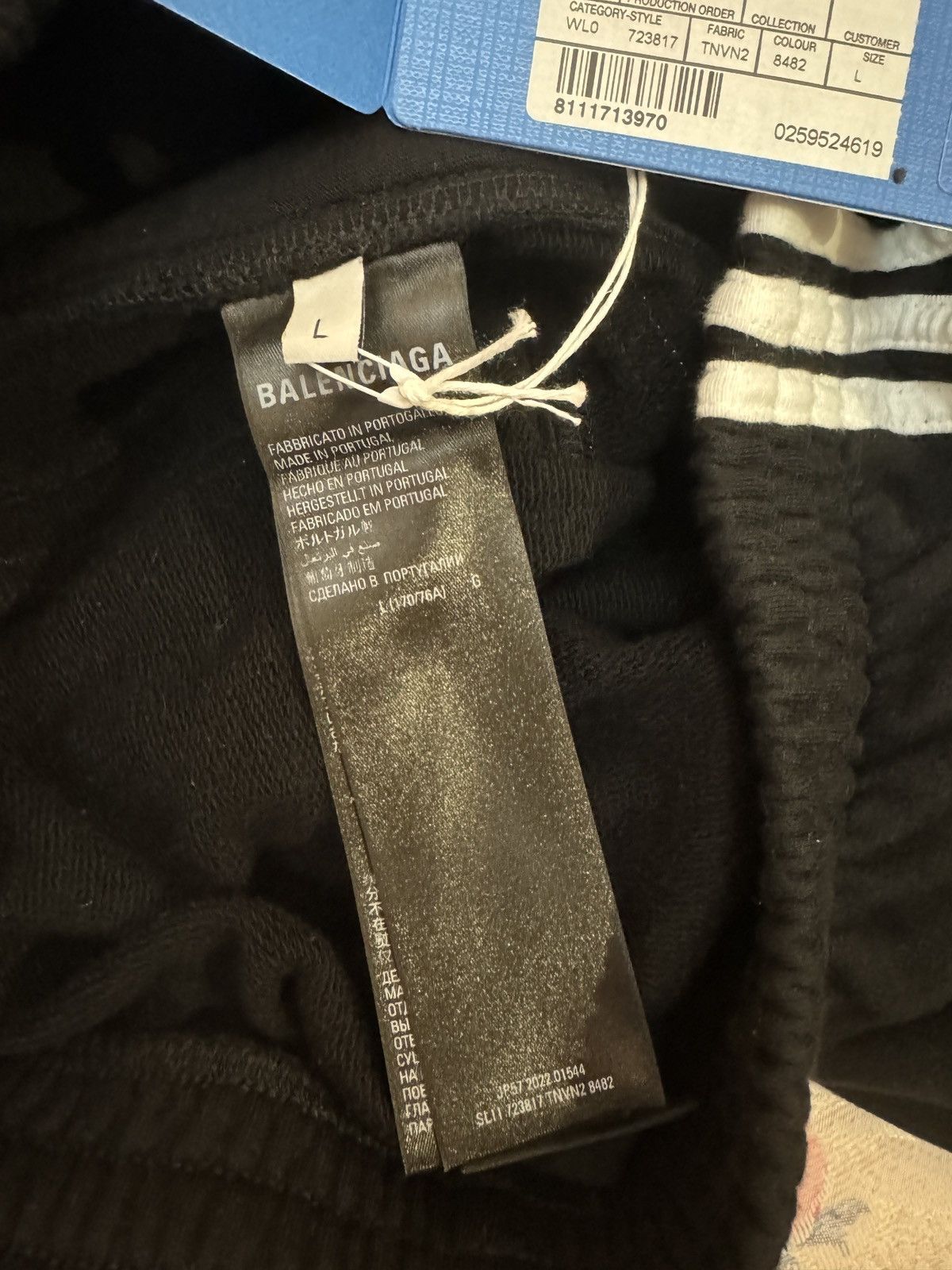 Balenciaga Balenciaga Adidas Oversized Cotton Sweatpants Sz.L Size US 34 / EU 50 - 11 Thumbnail