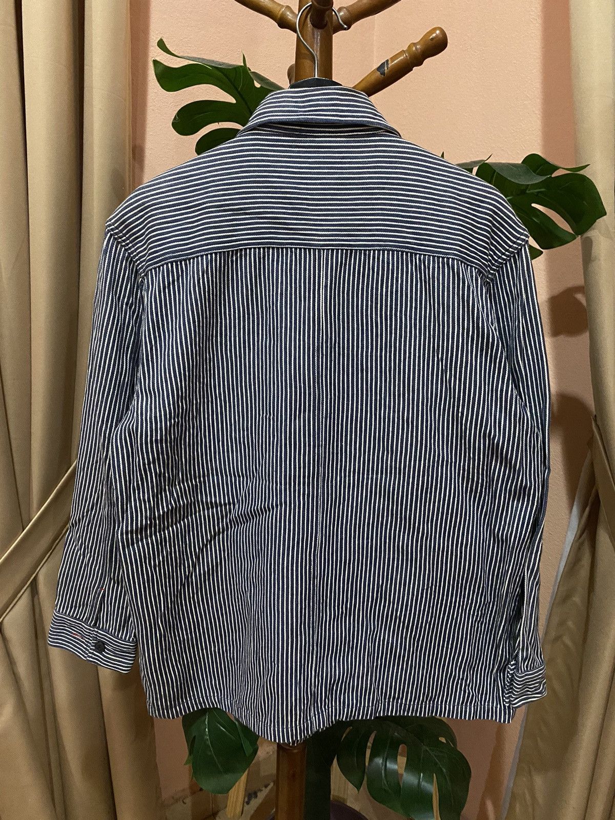 Vintage Wit Ford Classic Striped Workwear Jacket - Vintage Japanese Size US L / EU 52-54 / 3 - 10 Thumbnail