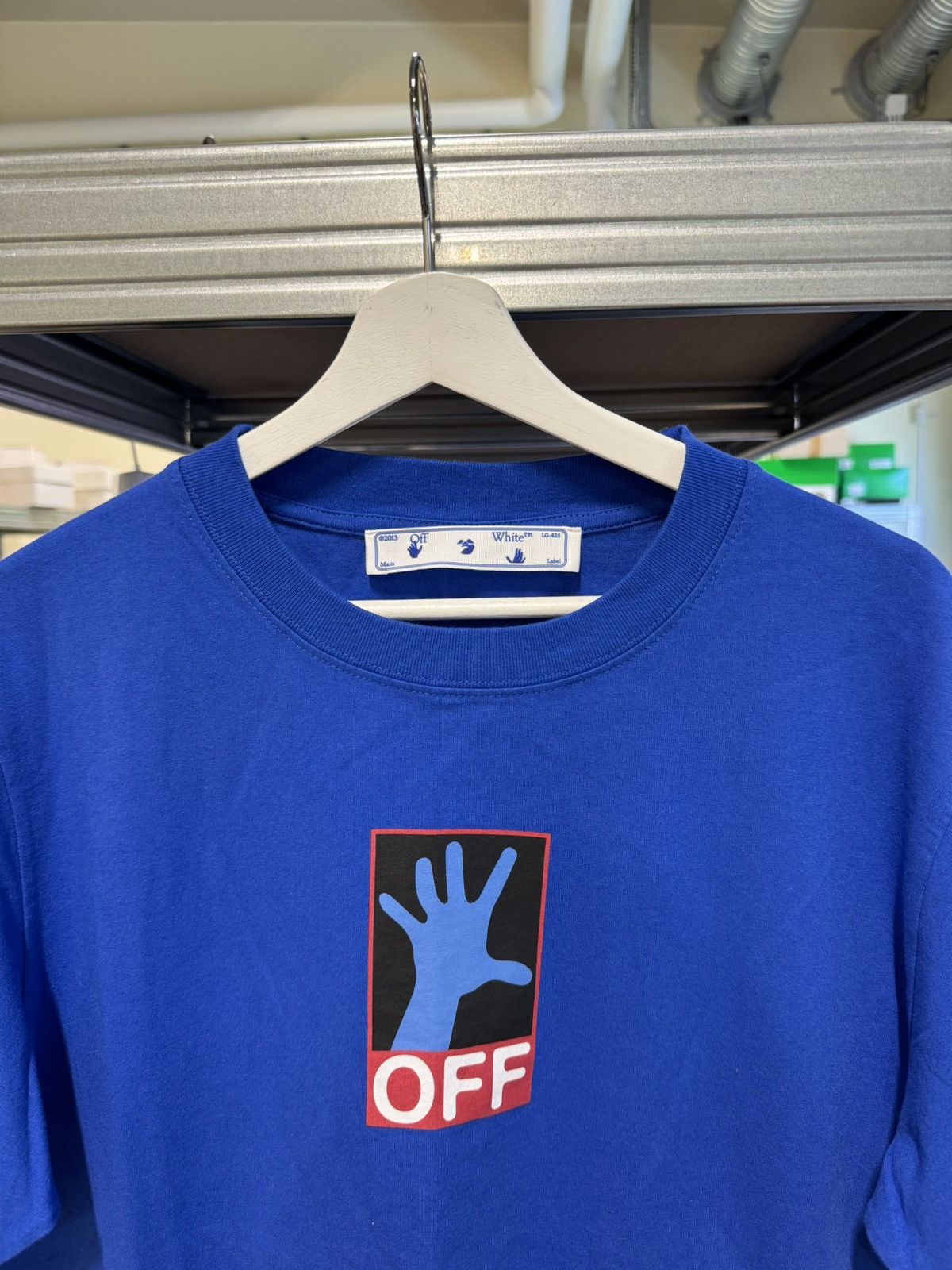 Off-White Off-White Logo T-Shirt NEW 500$ Size US M / EU 48-50 / 2 - 3 Thumbnail