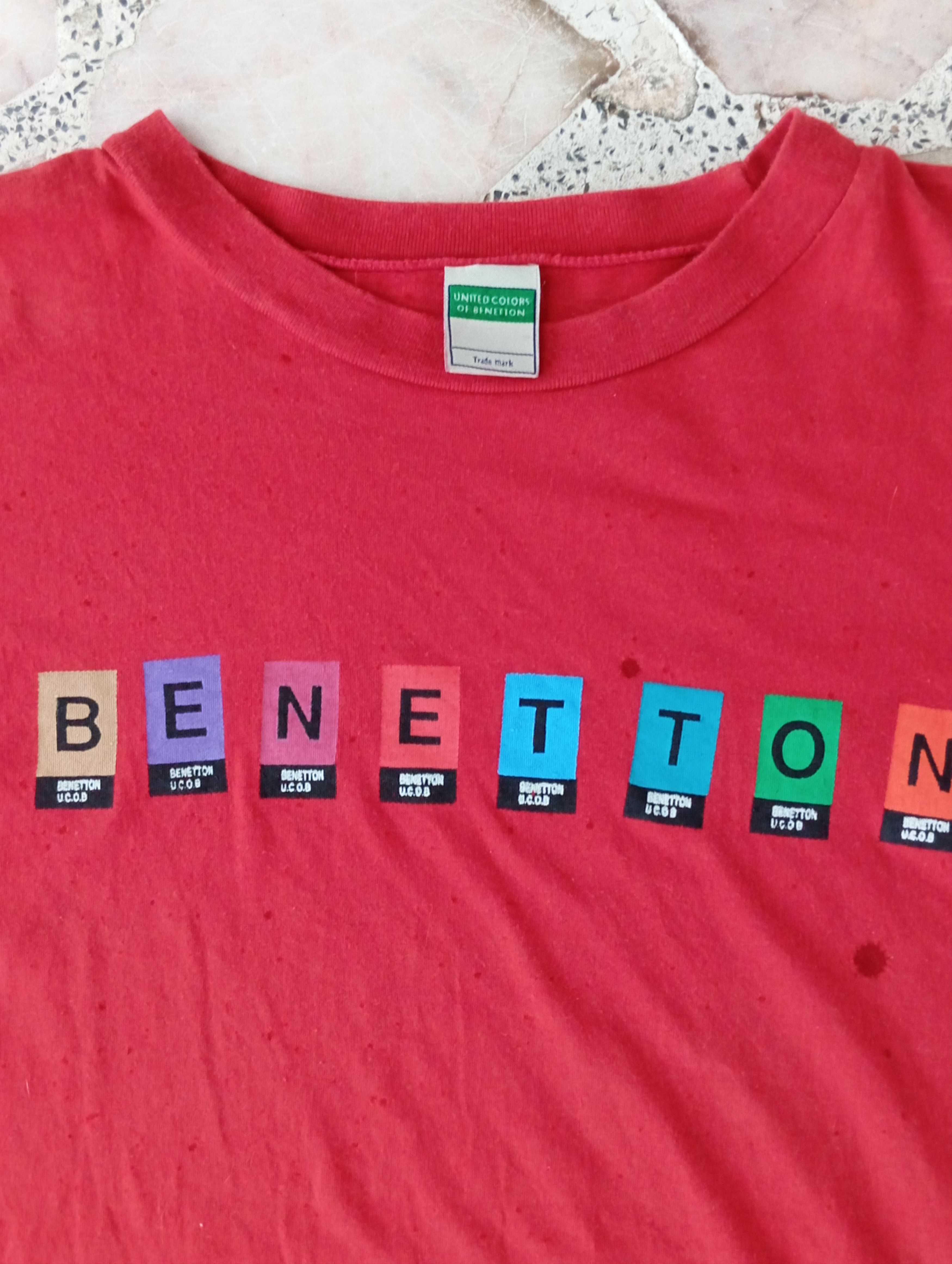 United Colors Of Benetton Benetton Tee Size US M / EU 48-50 / 2 - 5 Thumbnail