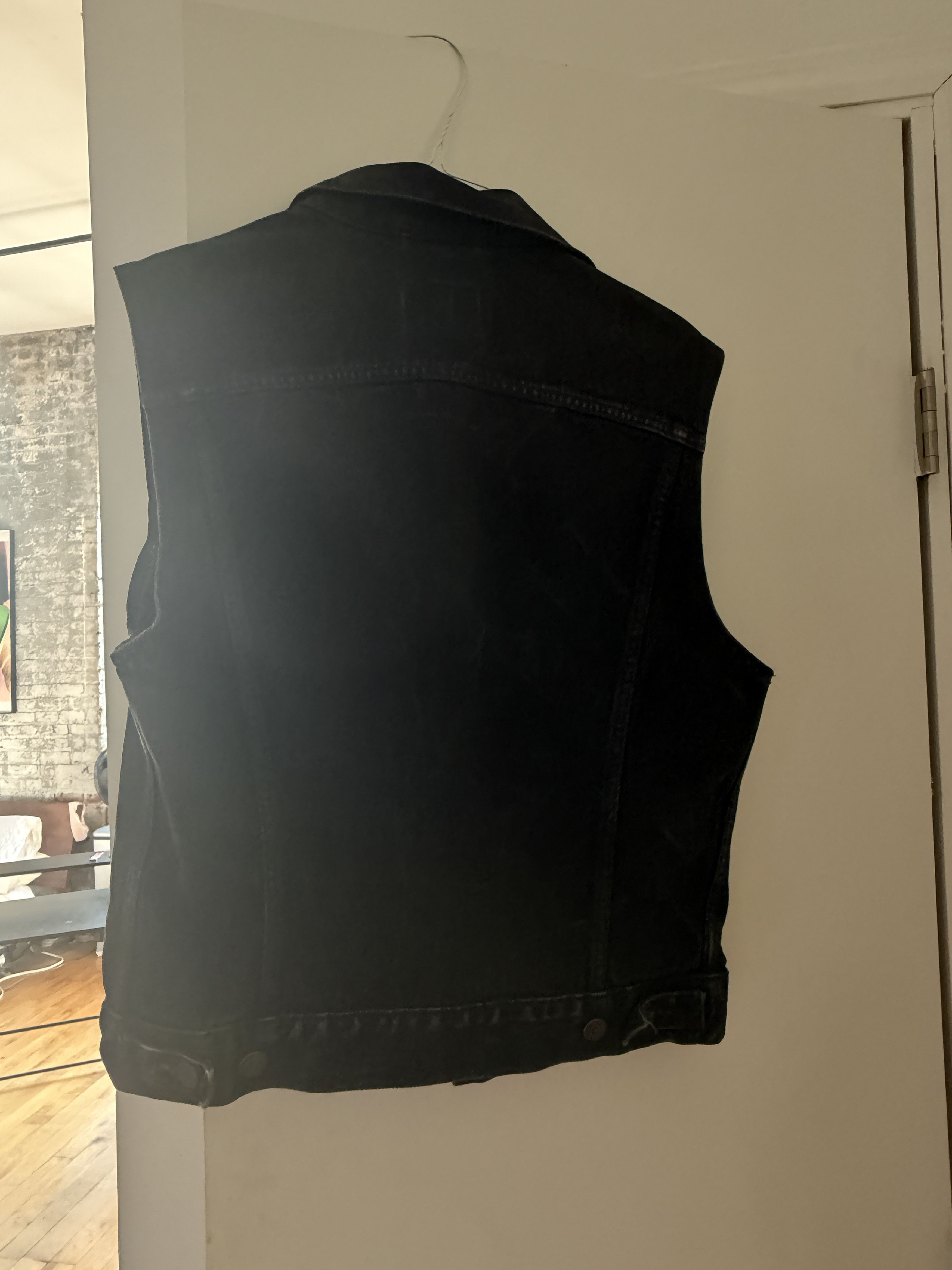 Levi's Vintage 90s Levis Denim Vest 70595-4159 Sz M Made In USA Size M / US 6-8 / IT 42-44 - 3 Thumbnail
