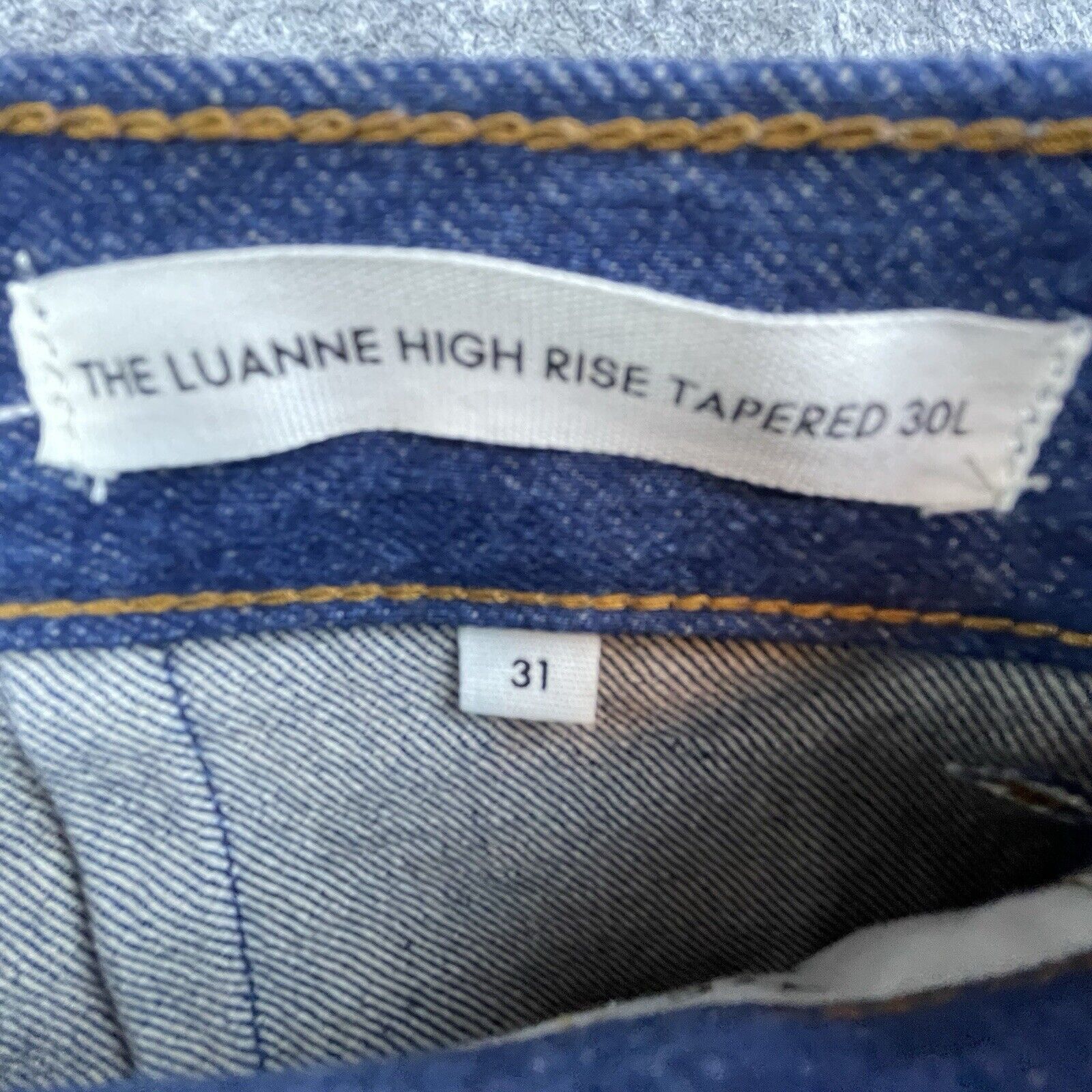 Aritzia Aritzia Denim Forum Jeans Womens 31 Luanne Tapered Barrel Size 31" - 4 Thumbnail