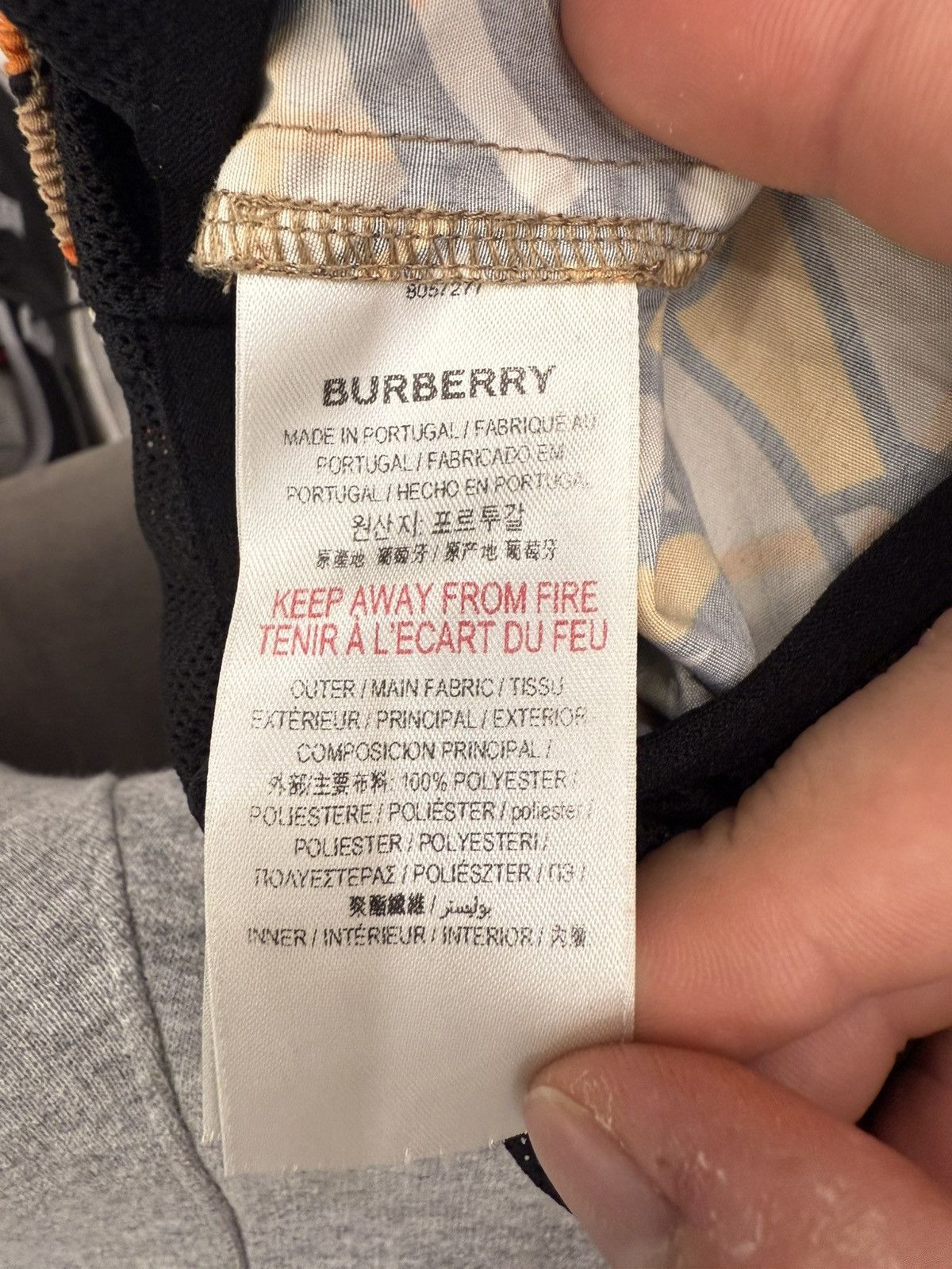 Burberry Burberry Orange Martin Monogram Swim Shorts Size US 30 / EU 46 - 10 Thumbnail