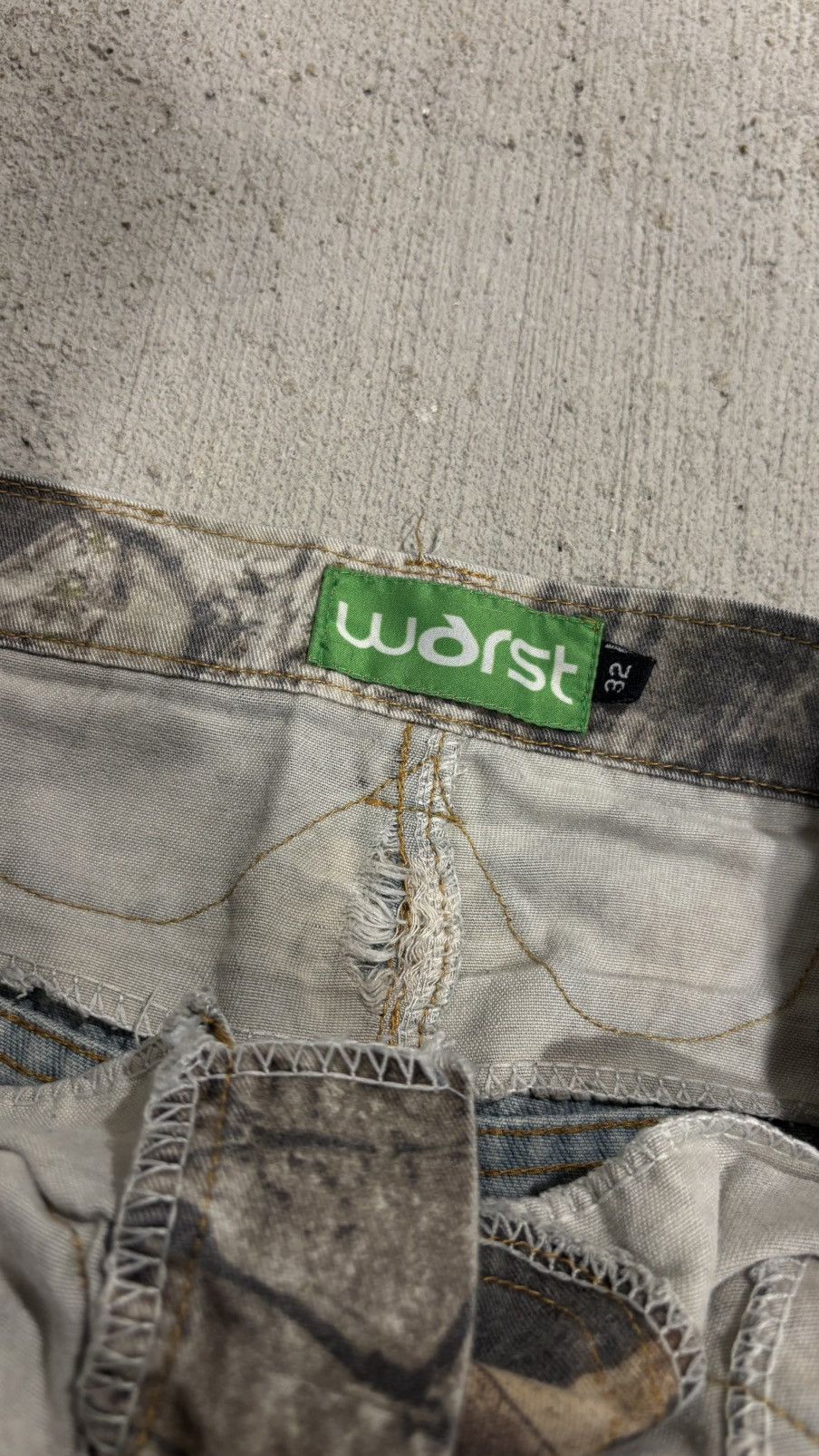 Other Wrstwrstwrst Camo Denim Size US 32 / EU 48 - 4 Thumbnail