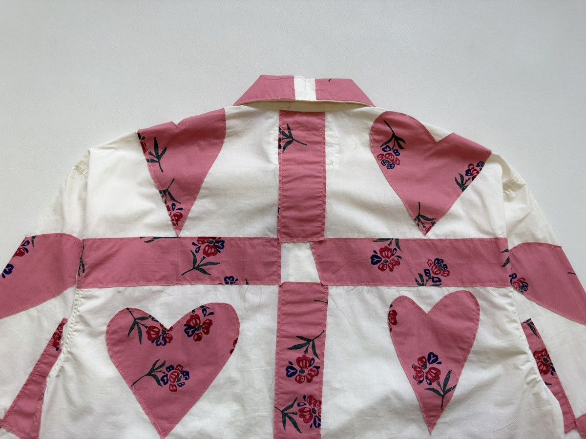 Story Mfg. S/S 24 Sample ‘Patch Work Hearts’ Over Shirt Size US M / EU 48-50 / 2 - 14 Thumbnail