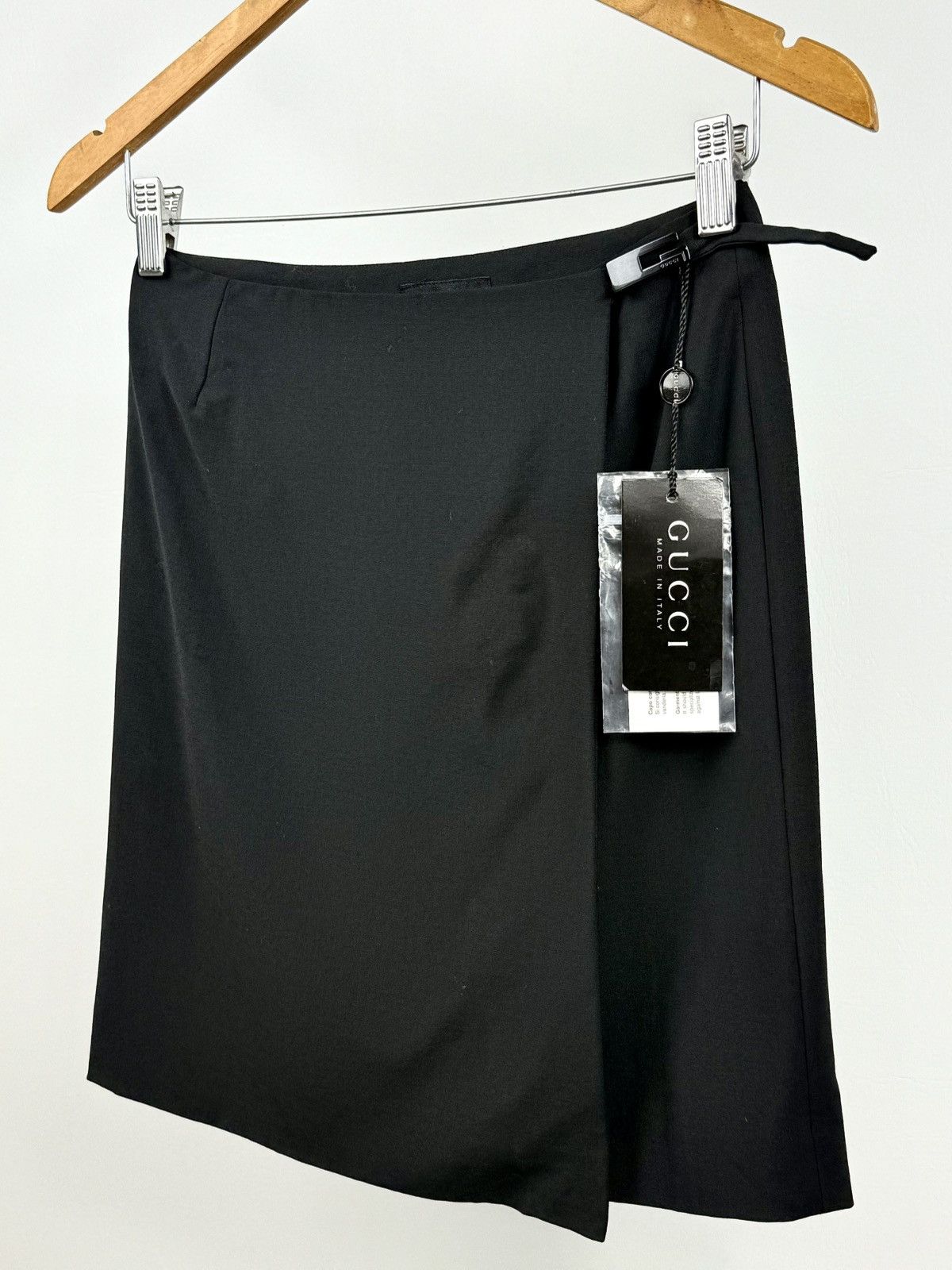 Gucci Gucci - Tom Ford - SS/1998 - G - Logo - Wrap Skirt Size 26" / US 2 / IT 38 - 1 Thumbnail