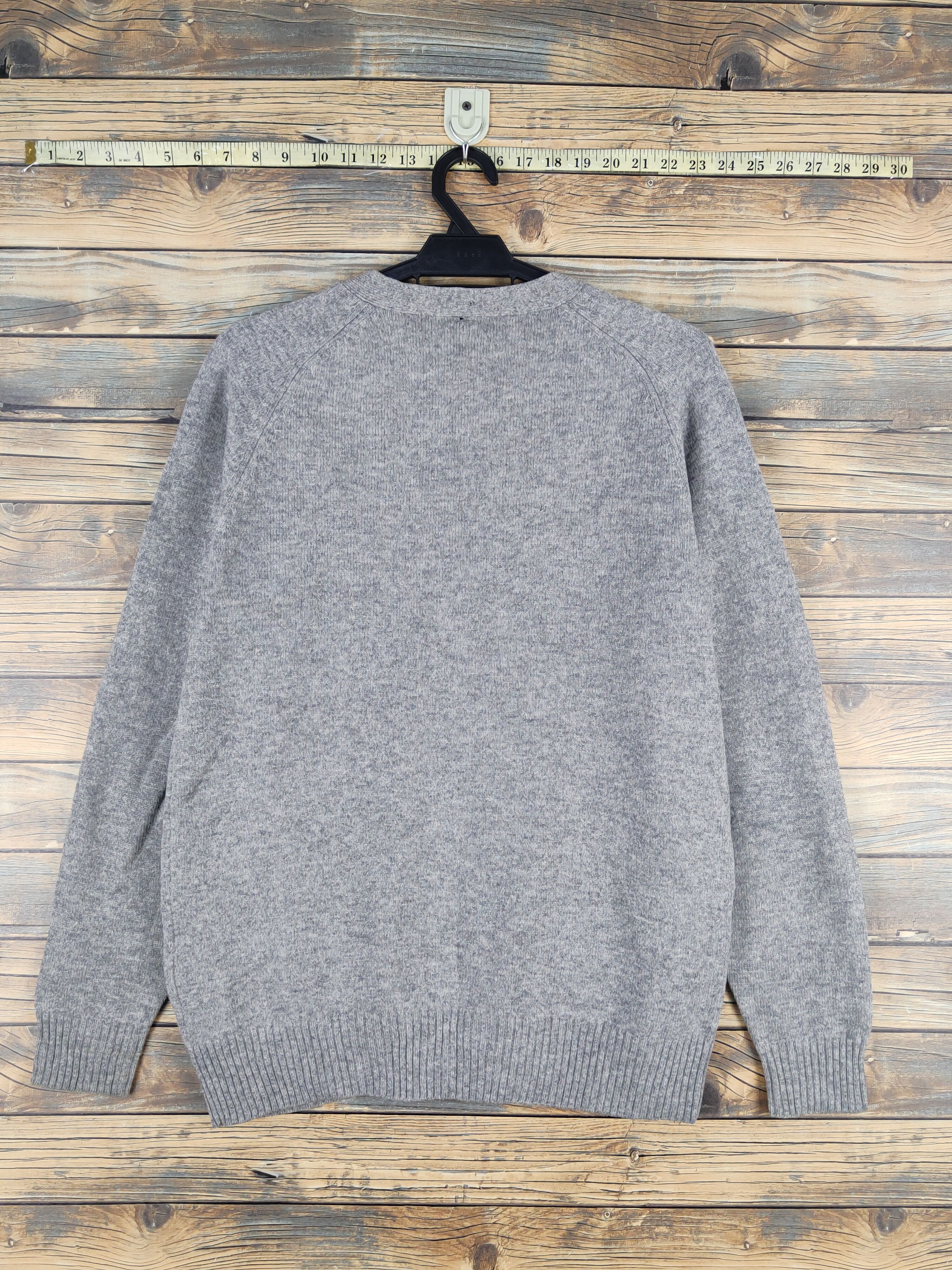Homespun Knitwear Uniqlo japan vintage Gray Knitwear Cardigan #W1443 Size US M / EU 48-50 / 2 - 12 Thumbnail