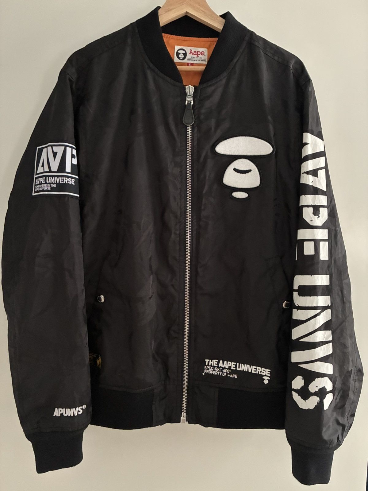 Aape Bathing Ape Windbreaker Jacket Size US XL / EU 56 / 4 - 1 Thumbnail