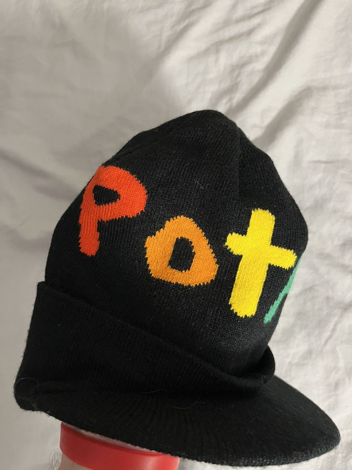 Imran Potato Imran potato black beanie brim Size ONE SIZE - 2 Thumbnail