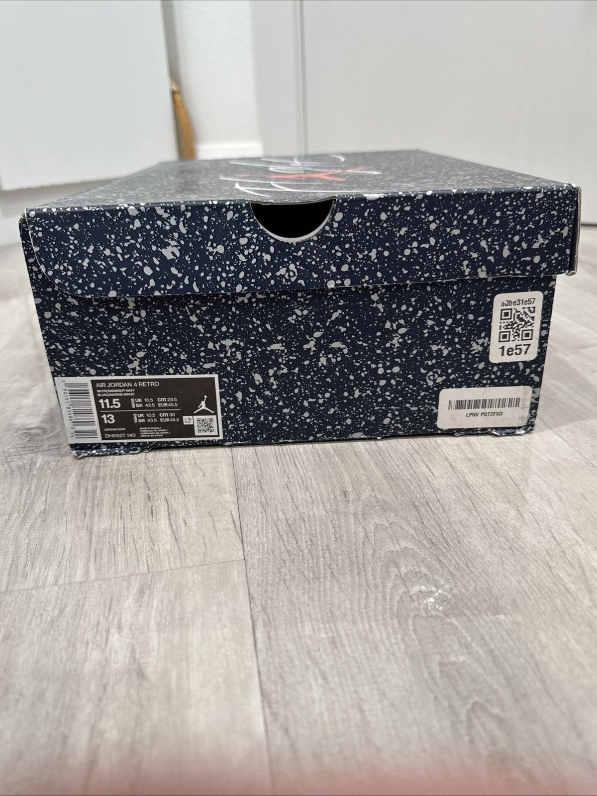 Jordan Brand × Nike Air Jordan 4 Midnight Navy Size 11.5 Very Clean Size US 11.5 / EU 44-45 - 7 Thumbnail