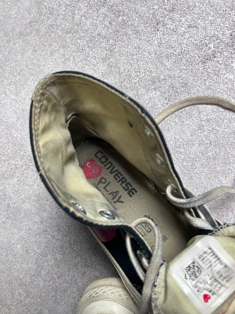 Comme des Garcons × Converse × Vintage Vintage Play Comme Des Garcons x Converse Chuck Taylor UK 5 Size US 7.5 / IT 37.5 - 9 Thumbnail