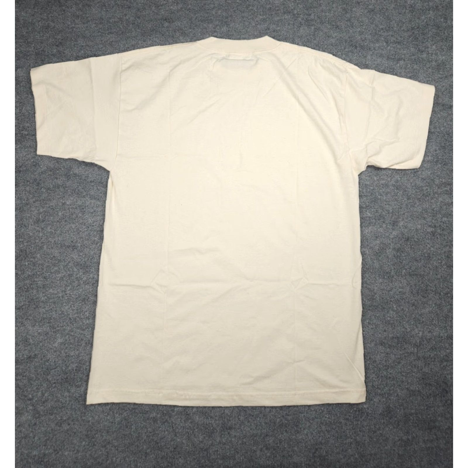 Vintage VINTAGE Superior Graphic T-Shirt Men XL White Beige Carpool Funny 90s USA Single Stitch Shirts Mens Size US XL / EU 56 / 4 - 4 Thumbnail