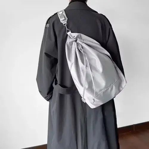 Other Grey y2k 2 way backpack shoulder bag Size ONE SIZE - 2 Thumbnail