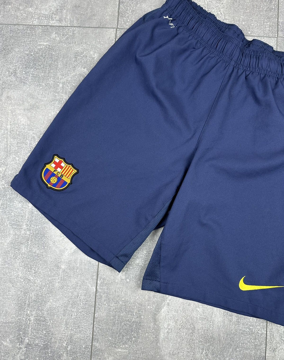 Nike Nike Barcelona Fc Soccer Football Shorts Size US 30 / EU 46 - 3 Thumbnail