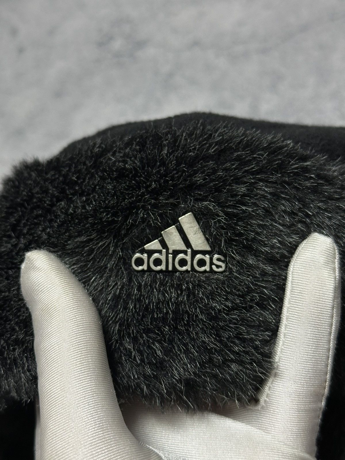 Adidas Vintage Adidas Fleece Trapper Hat Faux Fur Metal Logo Size ONE SIZE - 13 Thumbnail