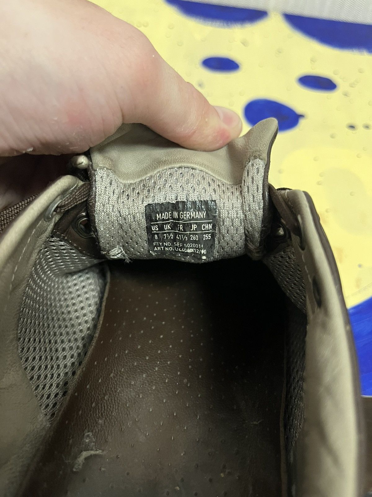 Adidas × Porsche Design VINTAGE race porsche design low pro leather sneakers Size US 7.5 / EU 40-41 - 7 Thumbnail