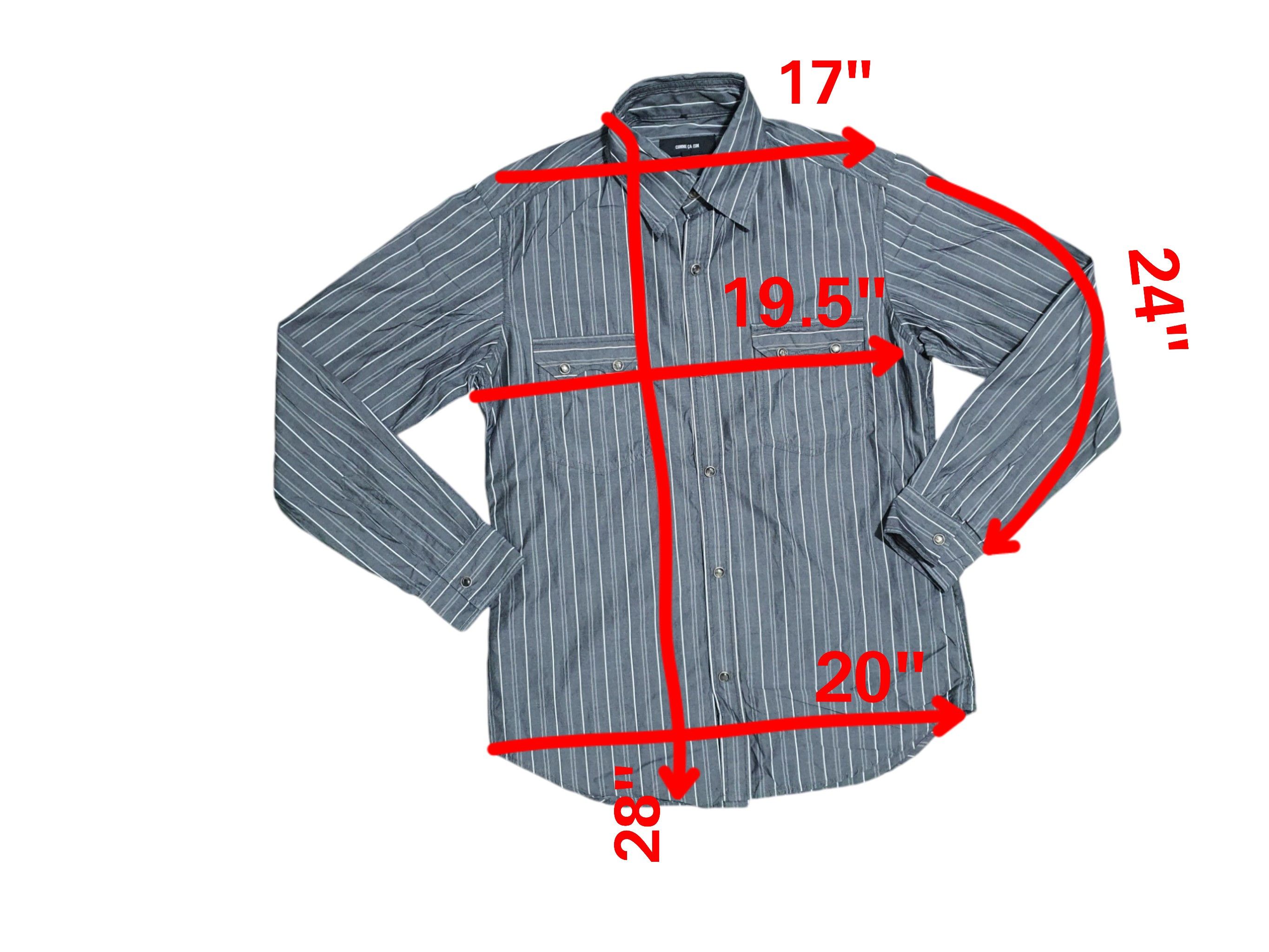 Comme Ca Ism × Japanese Brand COMME CA ISM 19.5/28 SHIRT Size US S / EU 44-46 / 1 - 9 Thumbnail