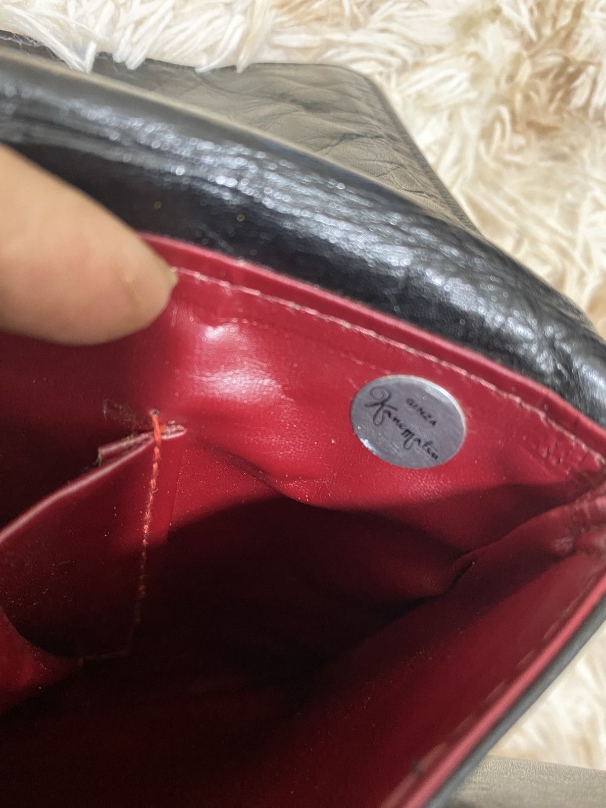 Other Vintage Japanese Leather Bag – Ginza Kanematsu – Size ONE SIZE - 5 Thumbnail