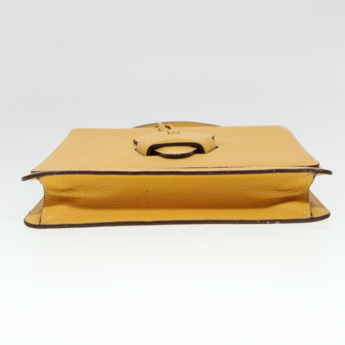 Loewe LOEWE Barcelona Hand Bag Leather Yellow Size ONE SIZE - 5 Thumbnail